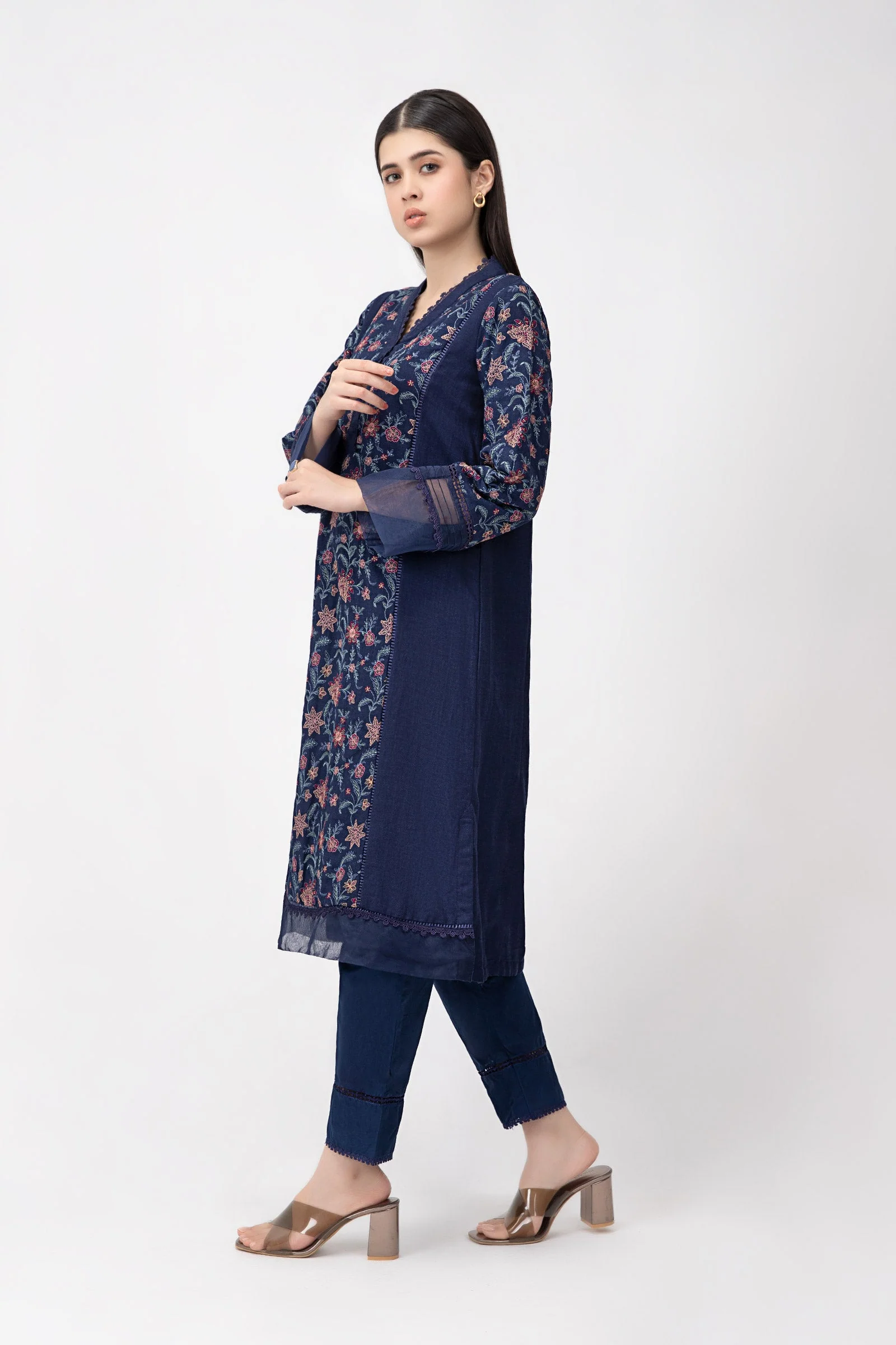 Shirt Blue MB-W23-71 - Image 3