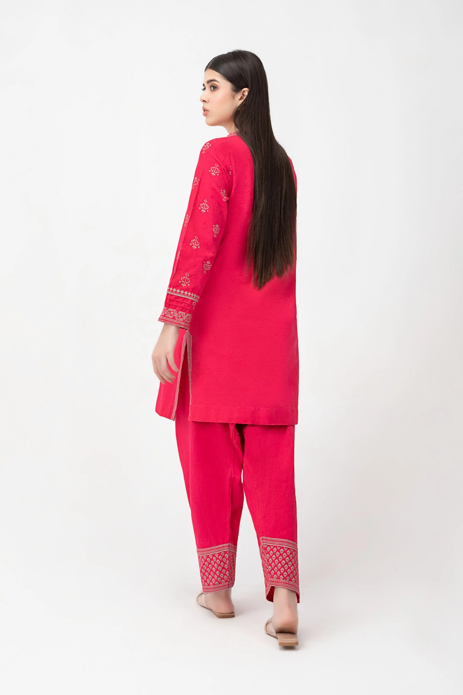 Suit Fuchsia Pink MB-W23-73 - Image 4