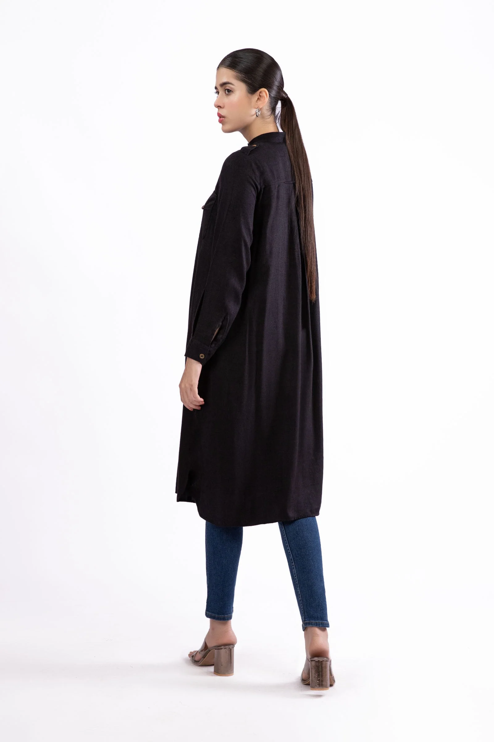 Shirt Black MB-W23-86 - Image 4