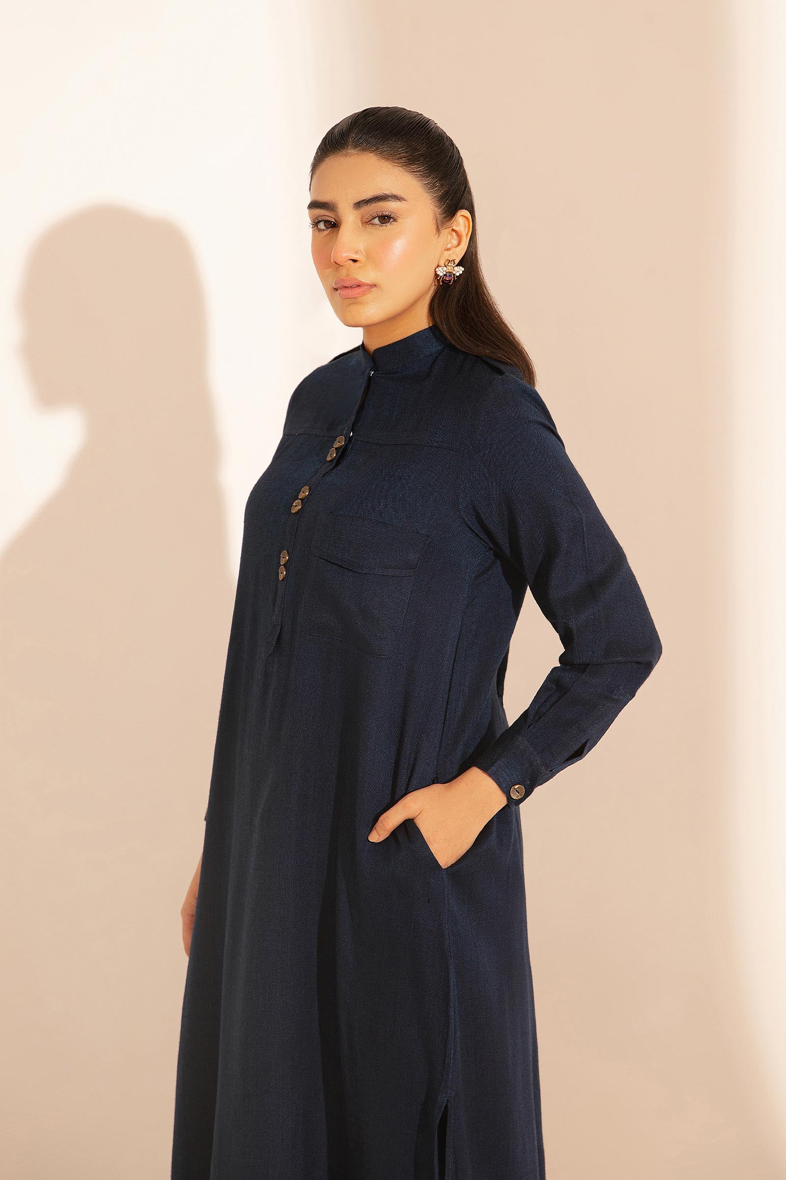 Shirt Blue MB-W23-86 - Image 3