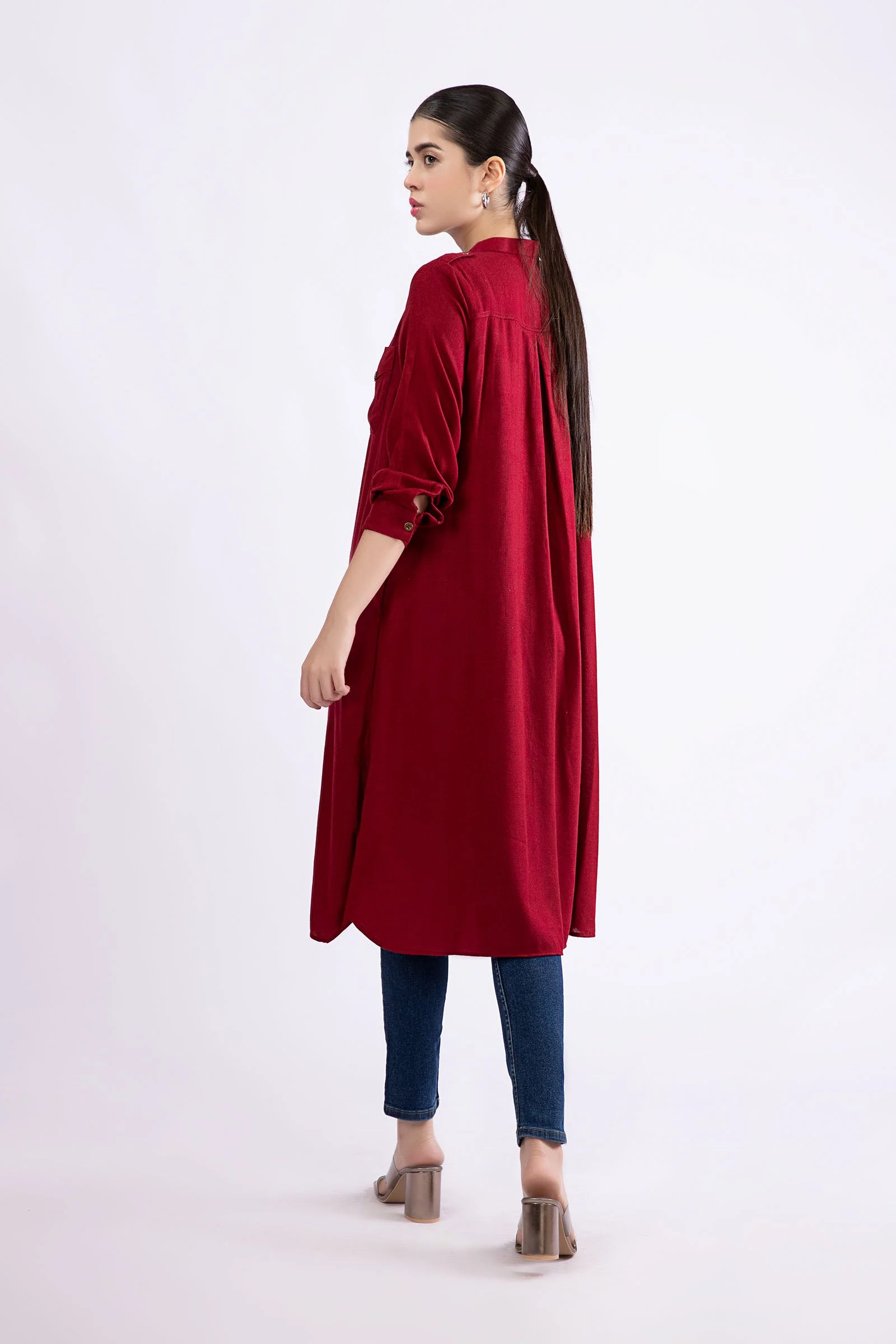 Shirt Red MB-W23-86 - Image 3