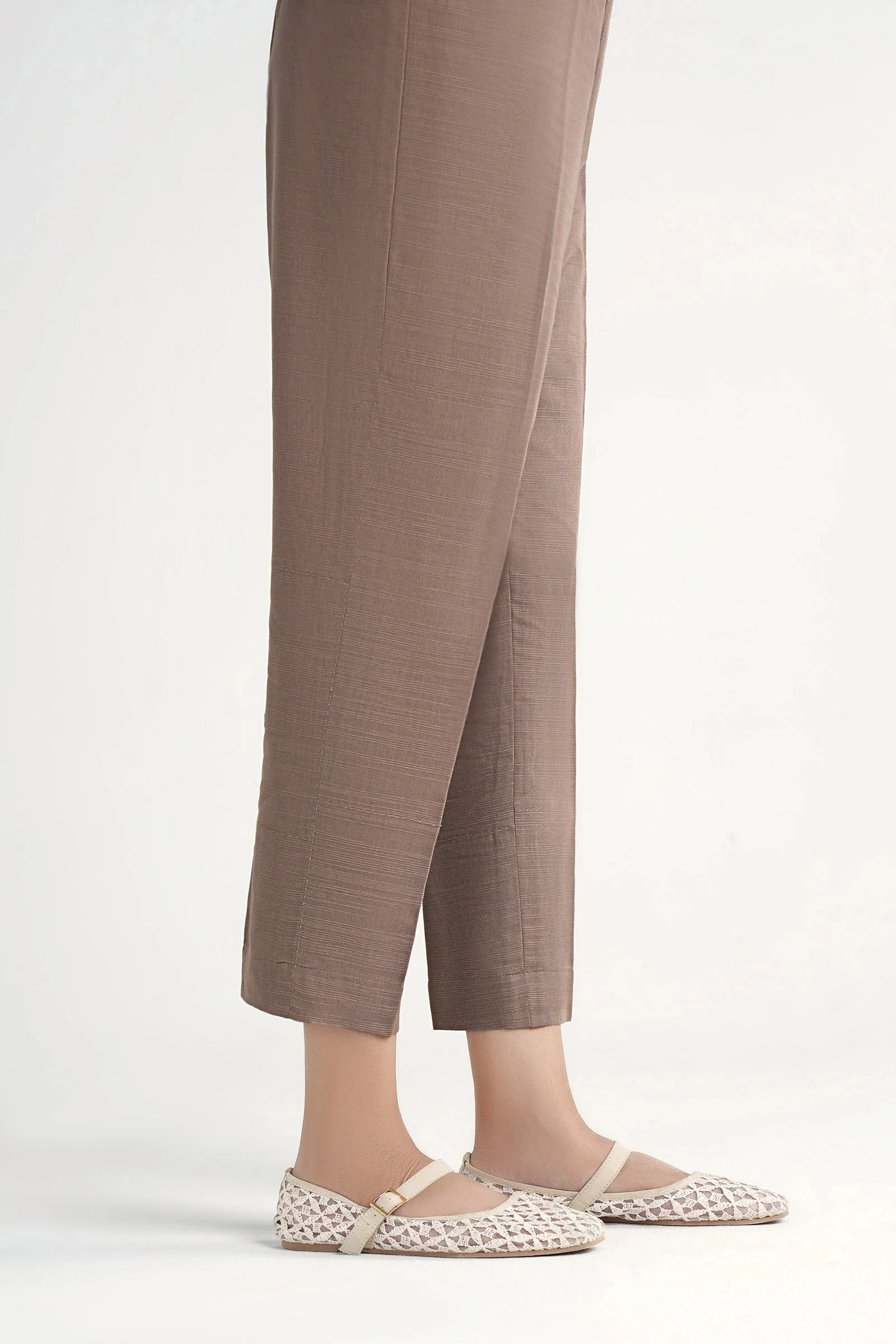 Dyed Khaddar Trouser - Image 2