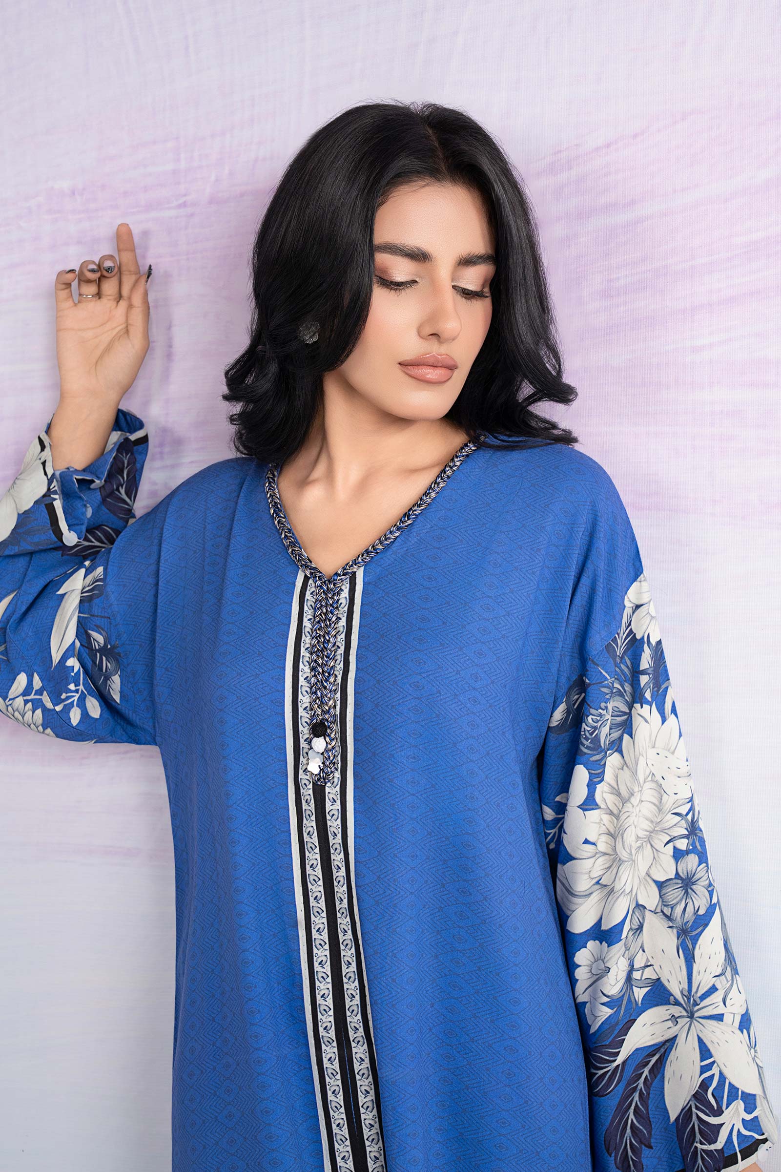 2 Pc Printed Twill Suit - Image 3