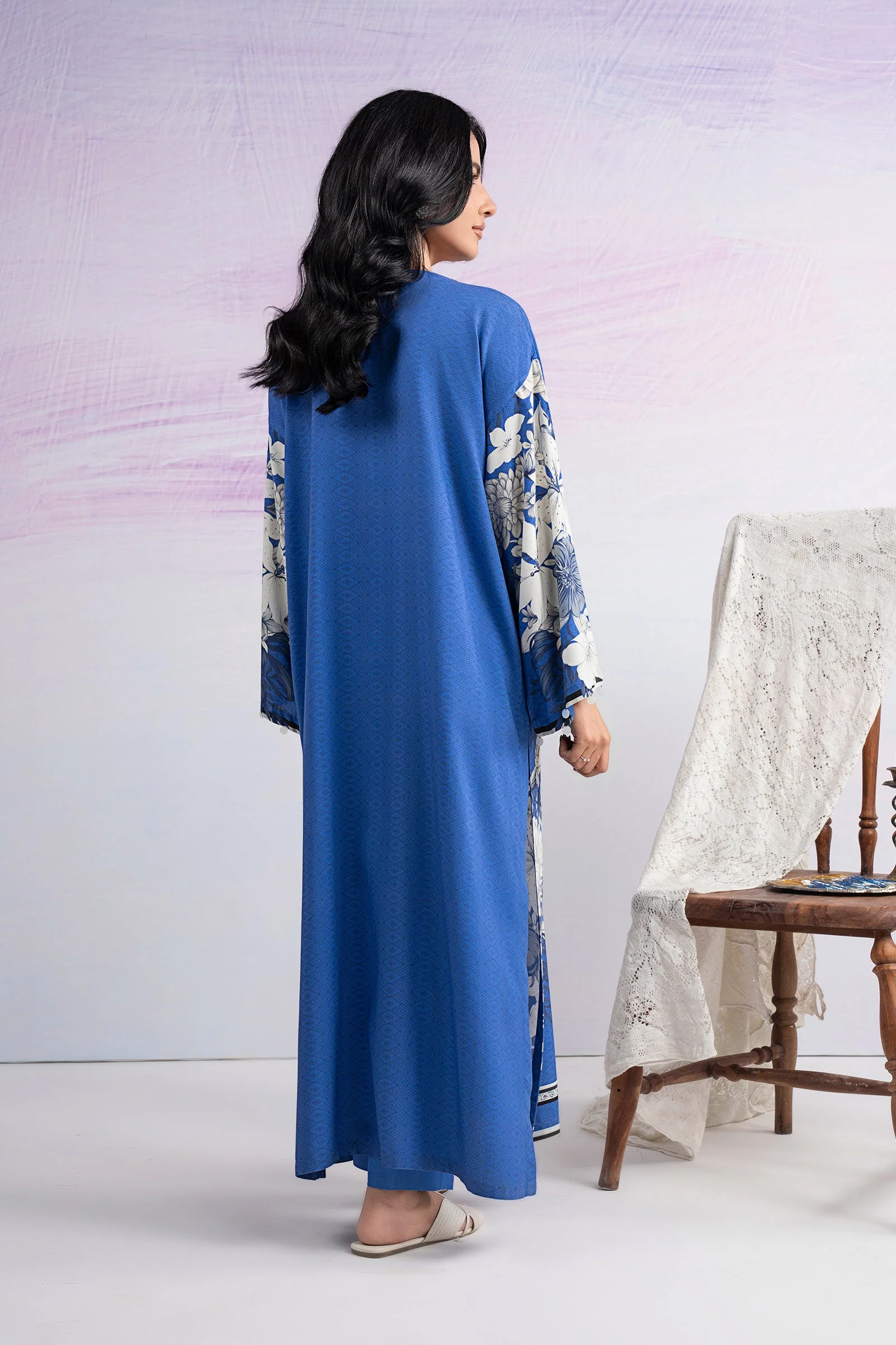 2 Pc Printed Twill Suit - Image 6