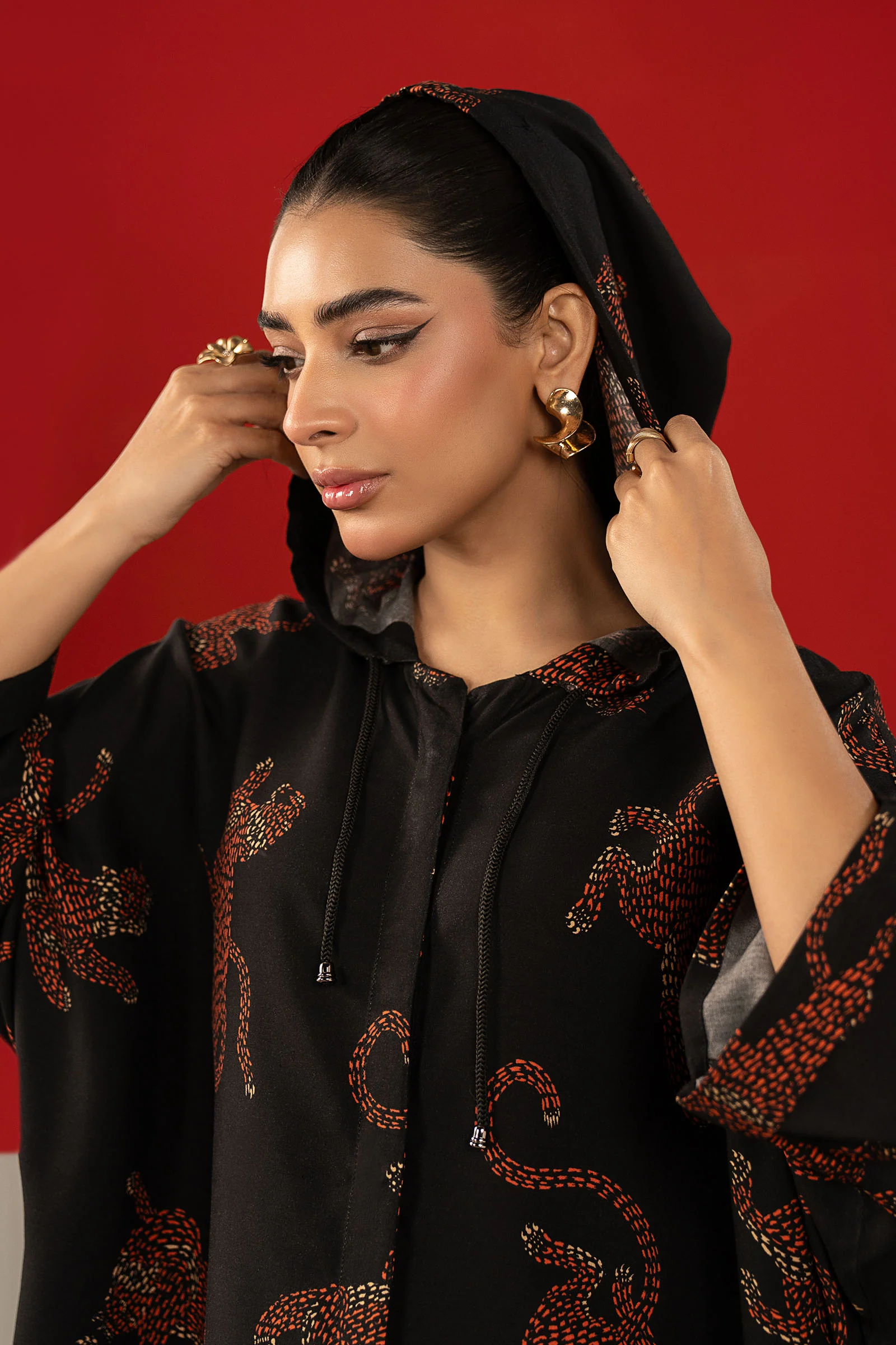 Printed Linen Tunic - Image 2