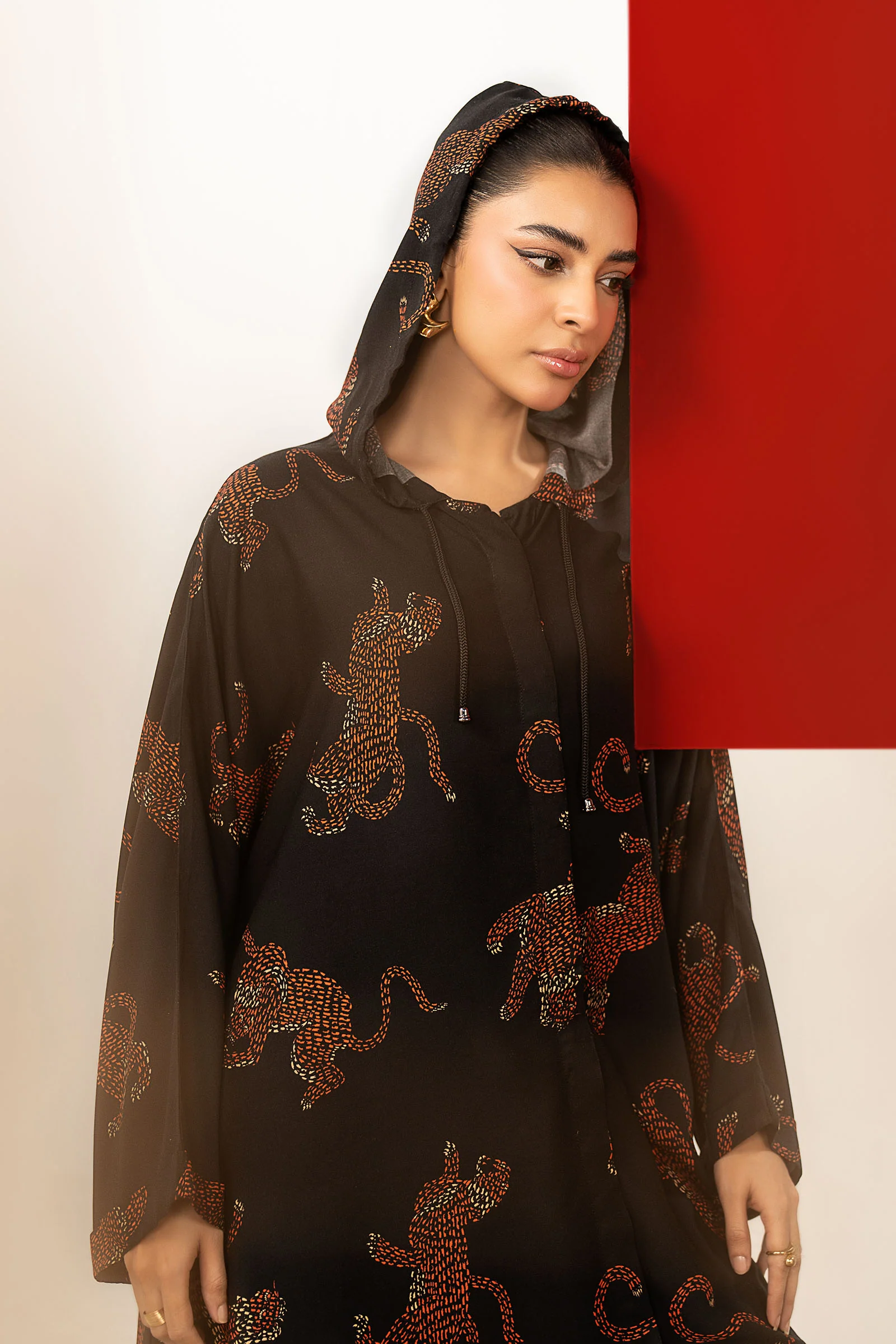 Printed Linen Tunic - Image 3