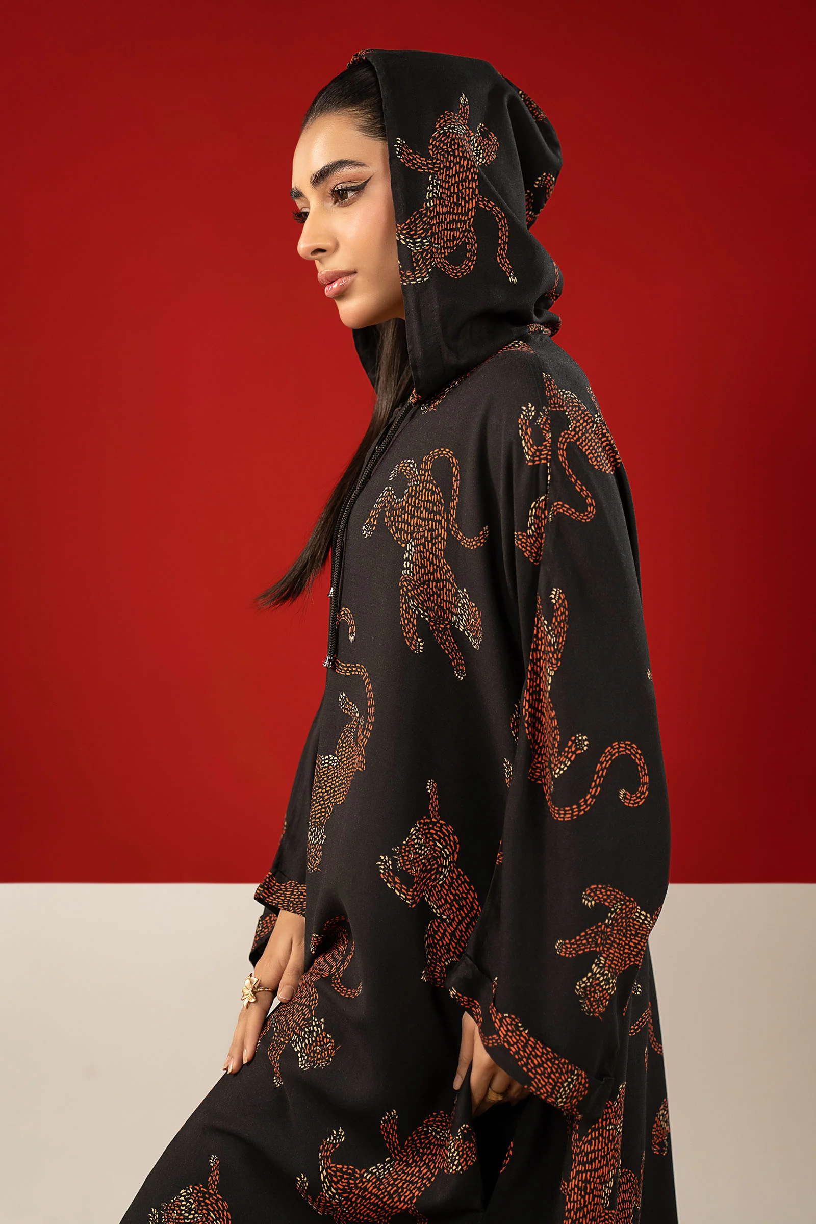 Printed Linen Tunic - Image 5