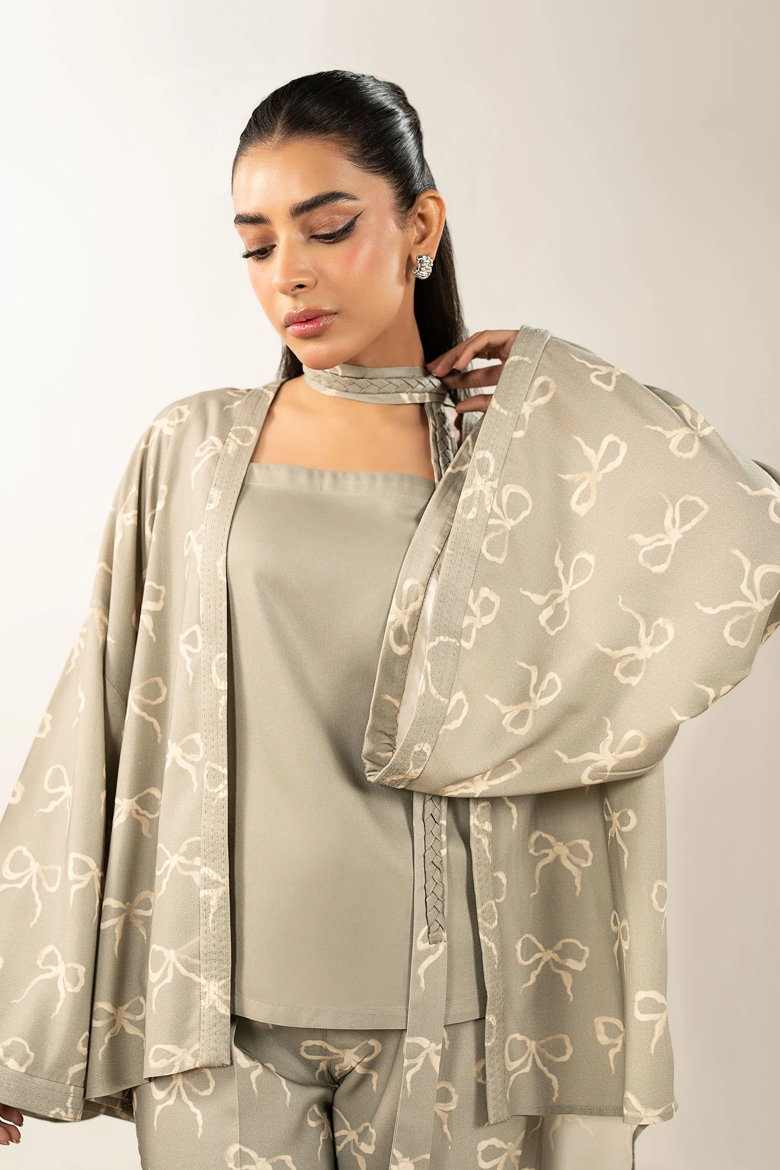 2 Pc Printed Twill Suit - Image 2