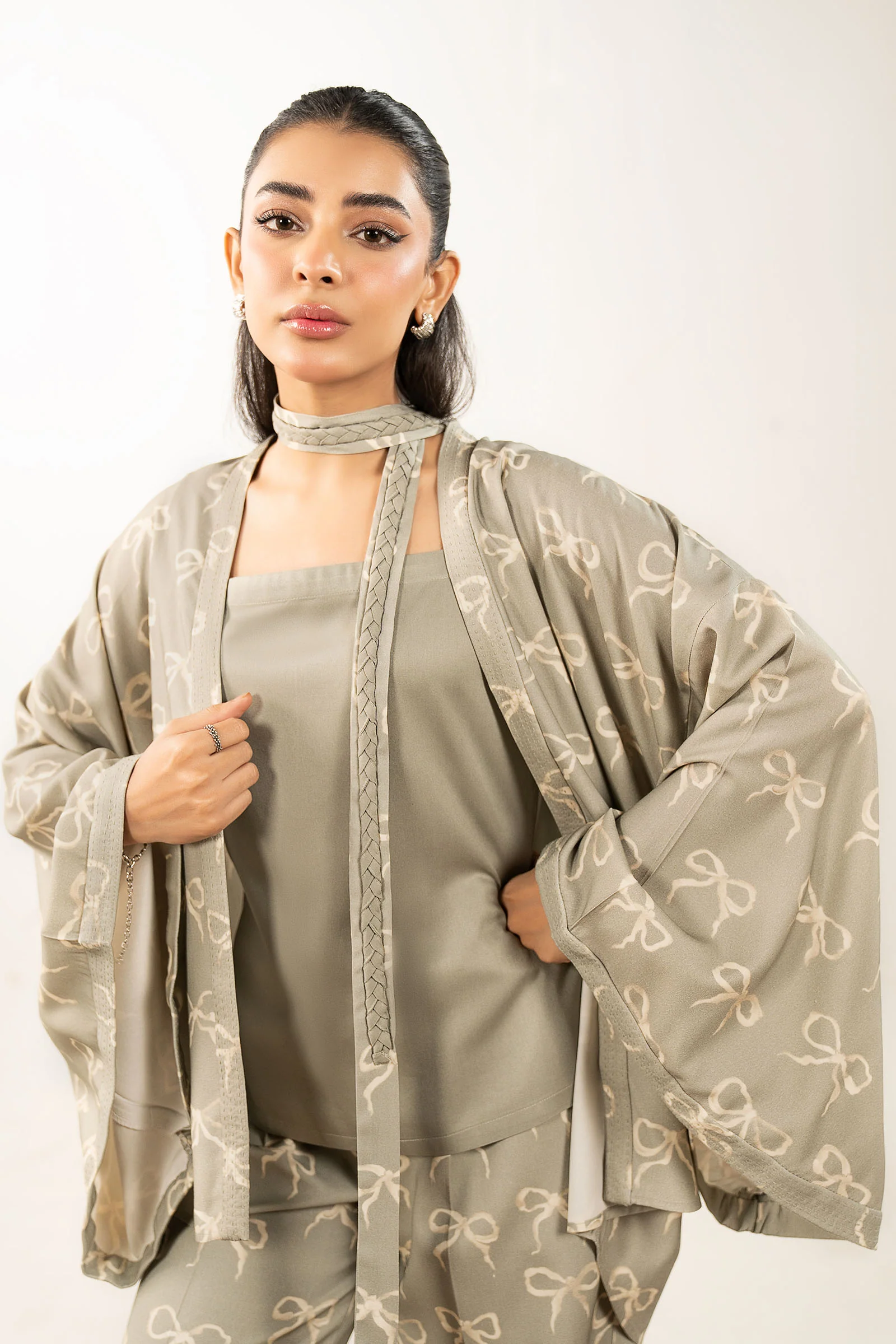 2 Pc Printed Twill Suit - Image 4