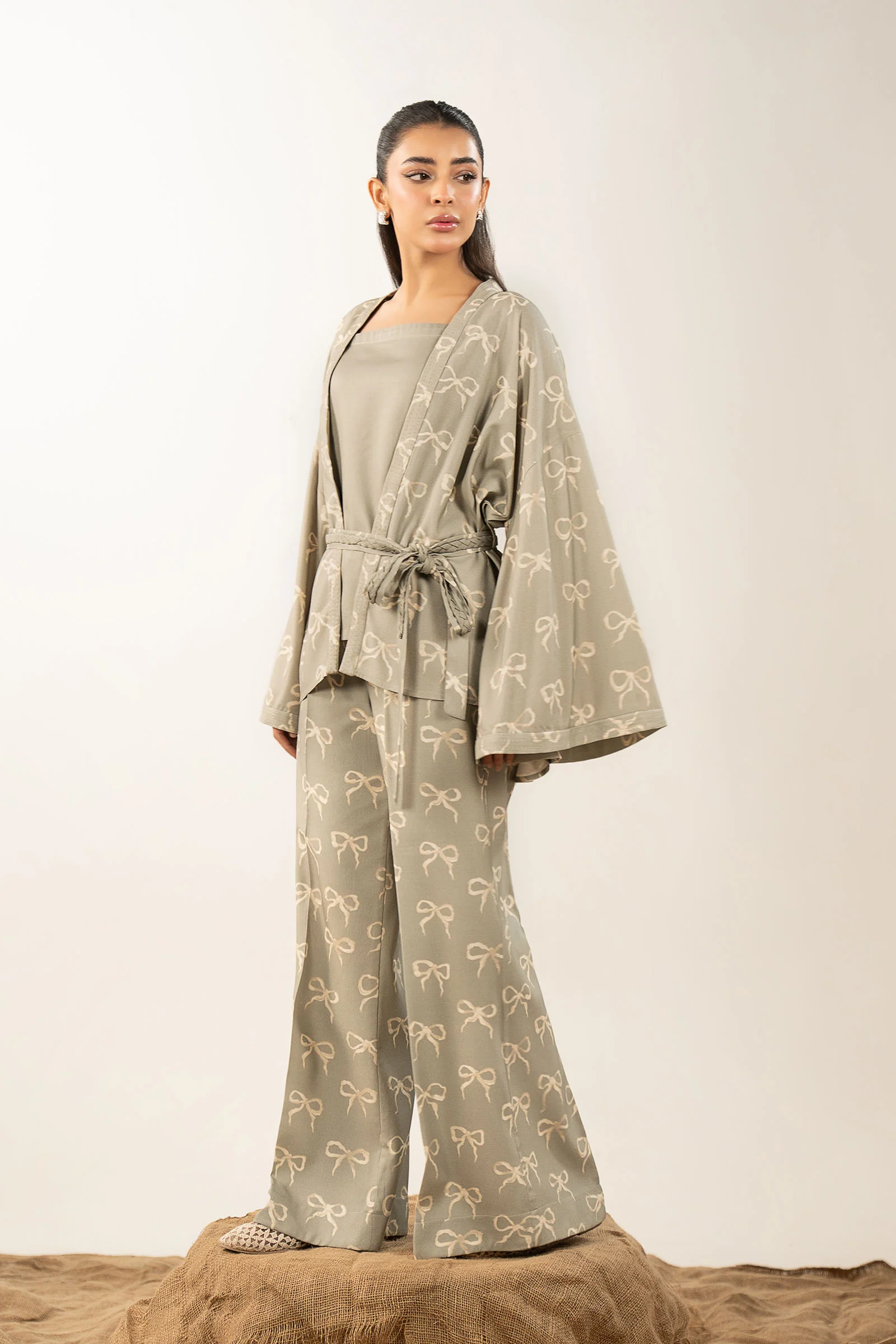 2 Pc Printed Twill Suit - Image 6