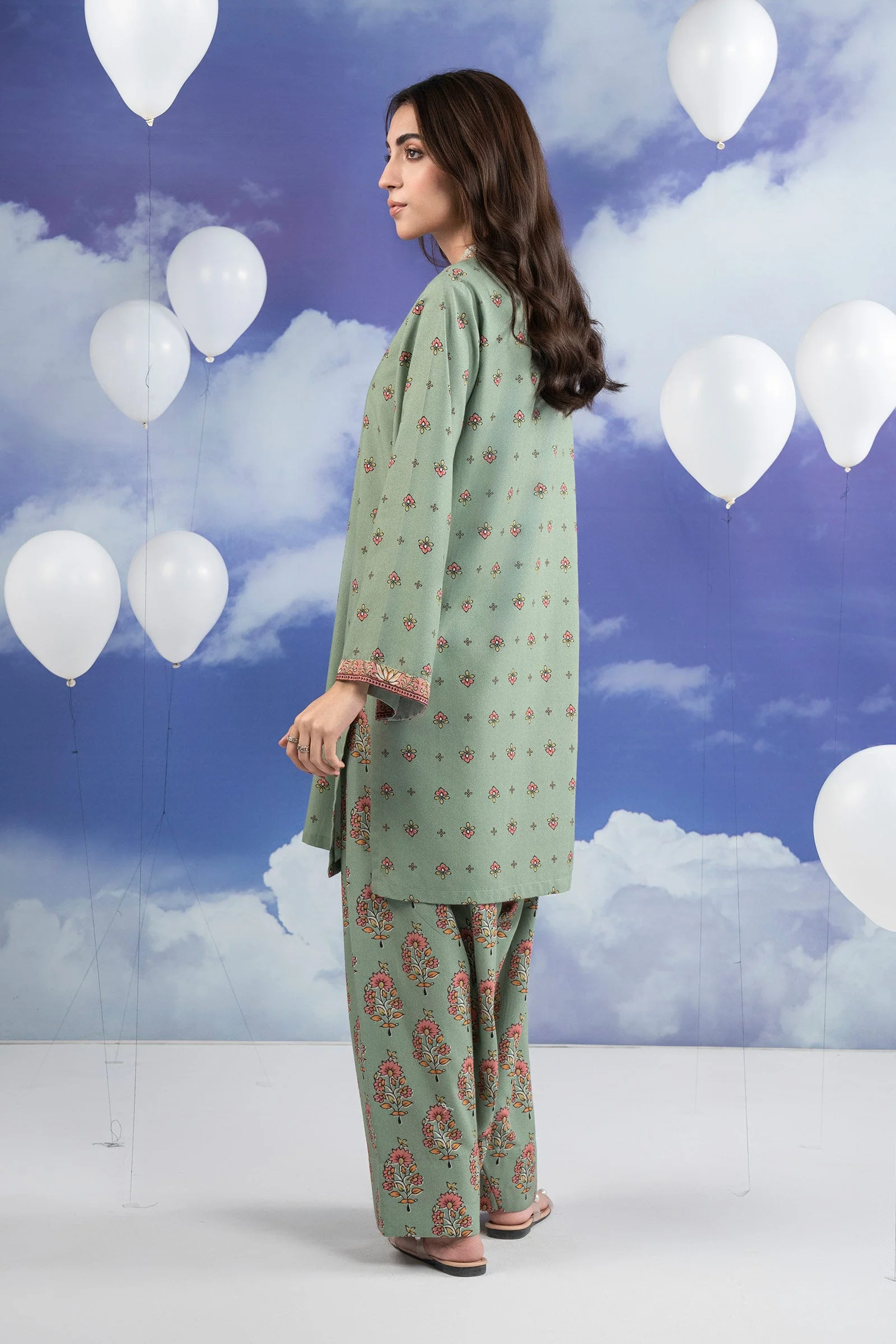2 Pc Printed Karandi Suit - Image 6