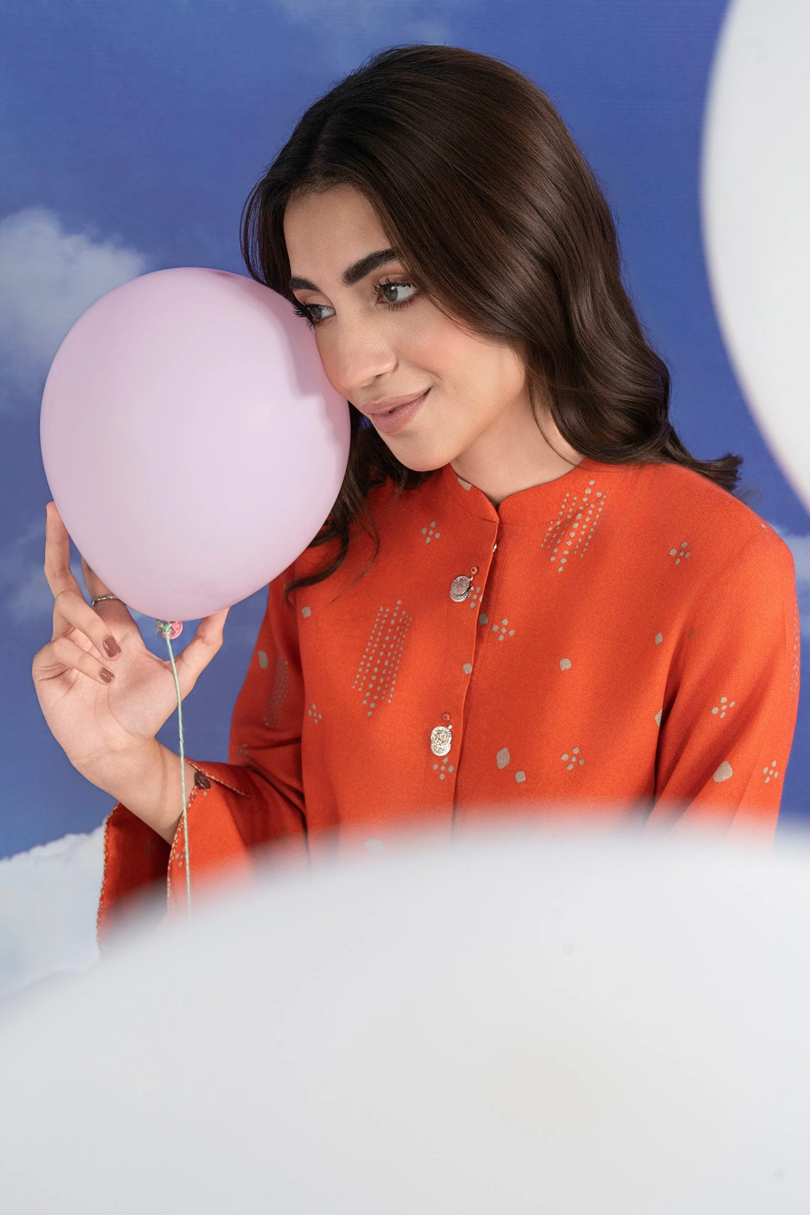 2 Pc Printed Karandi Suit - Image 3