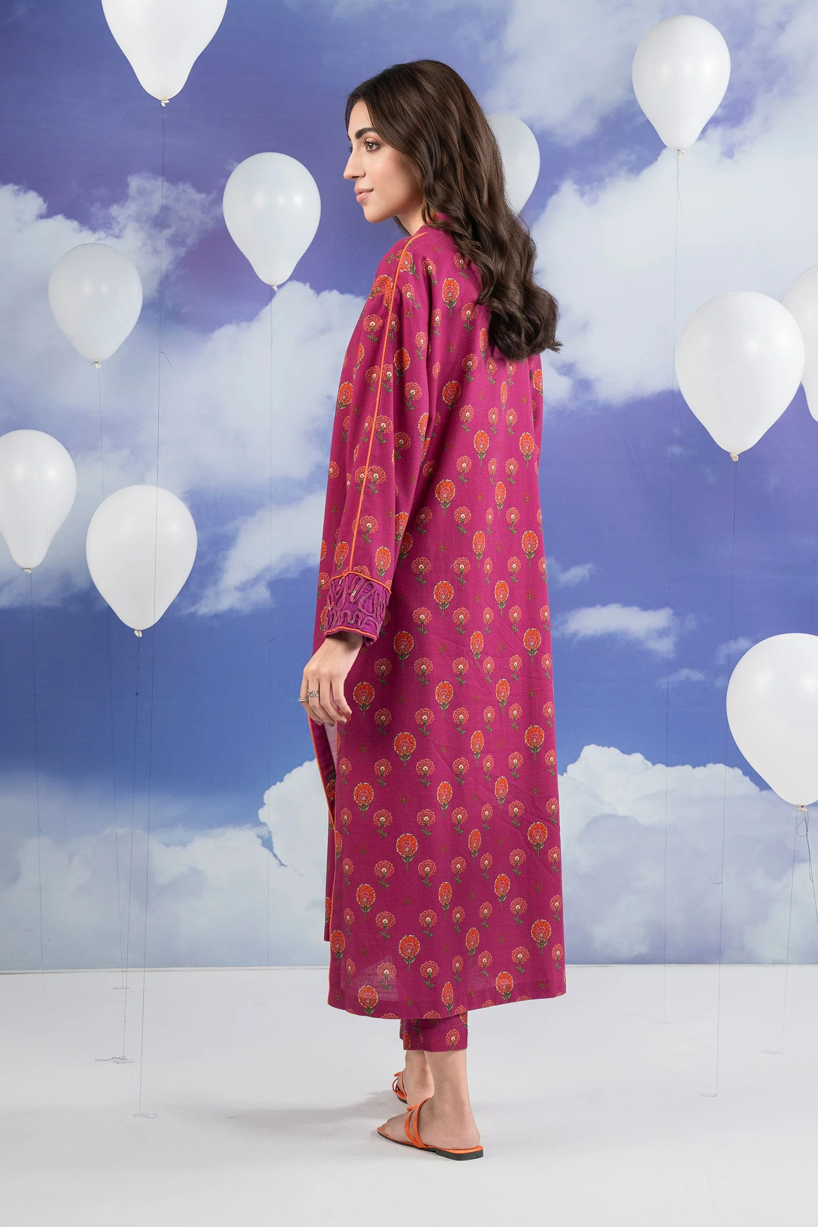 2 Pc Printed Dobby Viscose Suit - Image 5