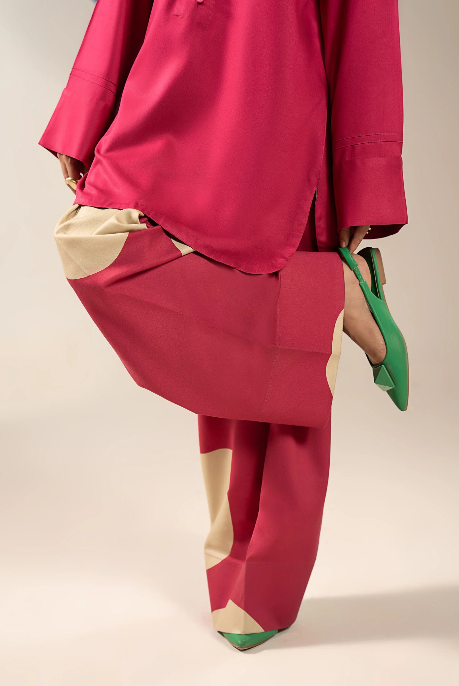 2 Pc Printed Herringbone Suit - Image 6