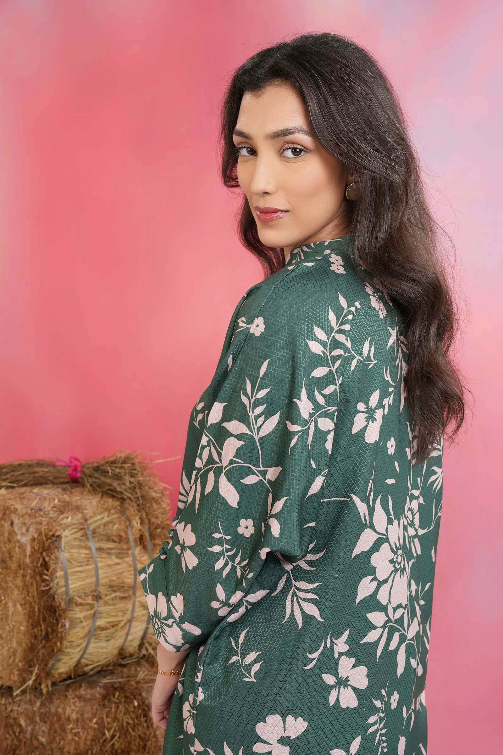 2 Pc Printed Dobby Viscose Suit - Image 3