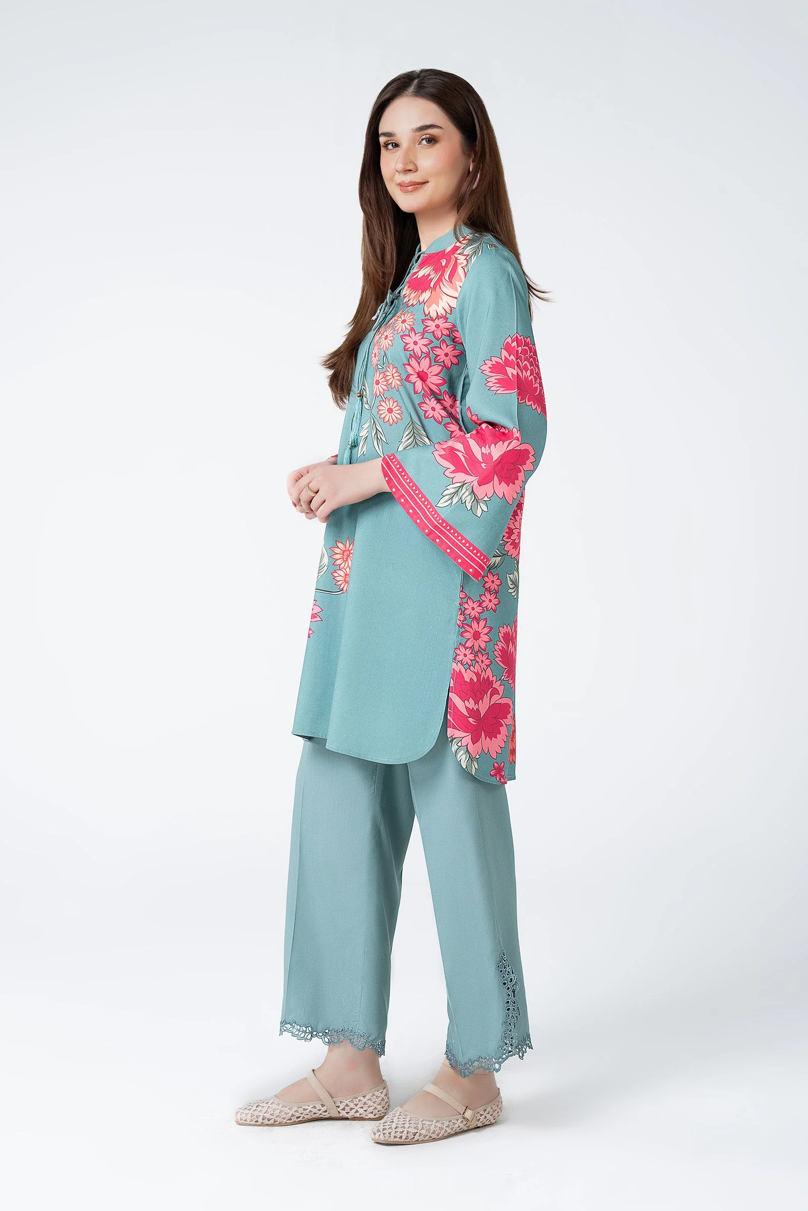 2 Pc Embroidered Twill Suit - Image 5