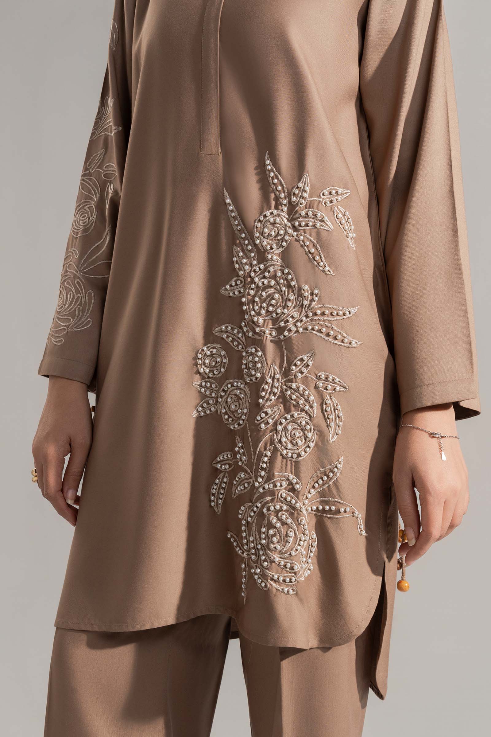 2 Pc Embroidered Twill Suit - Image 4