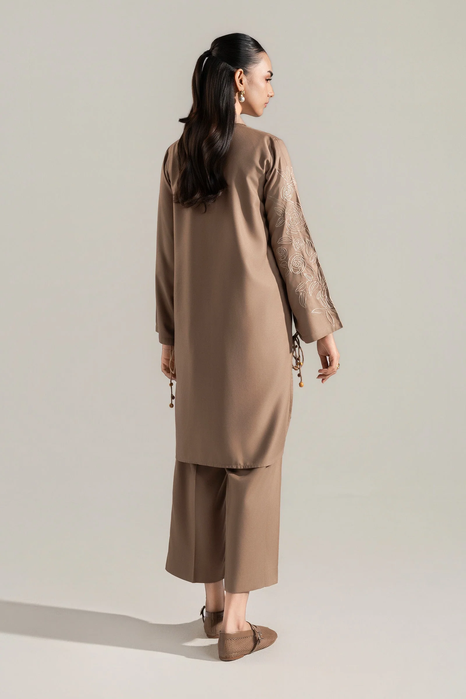 2 Pc Embroidered Twill Suit - Image 6