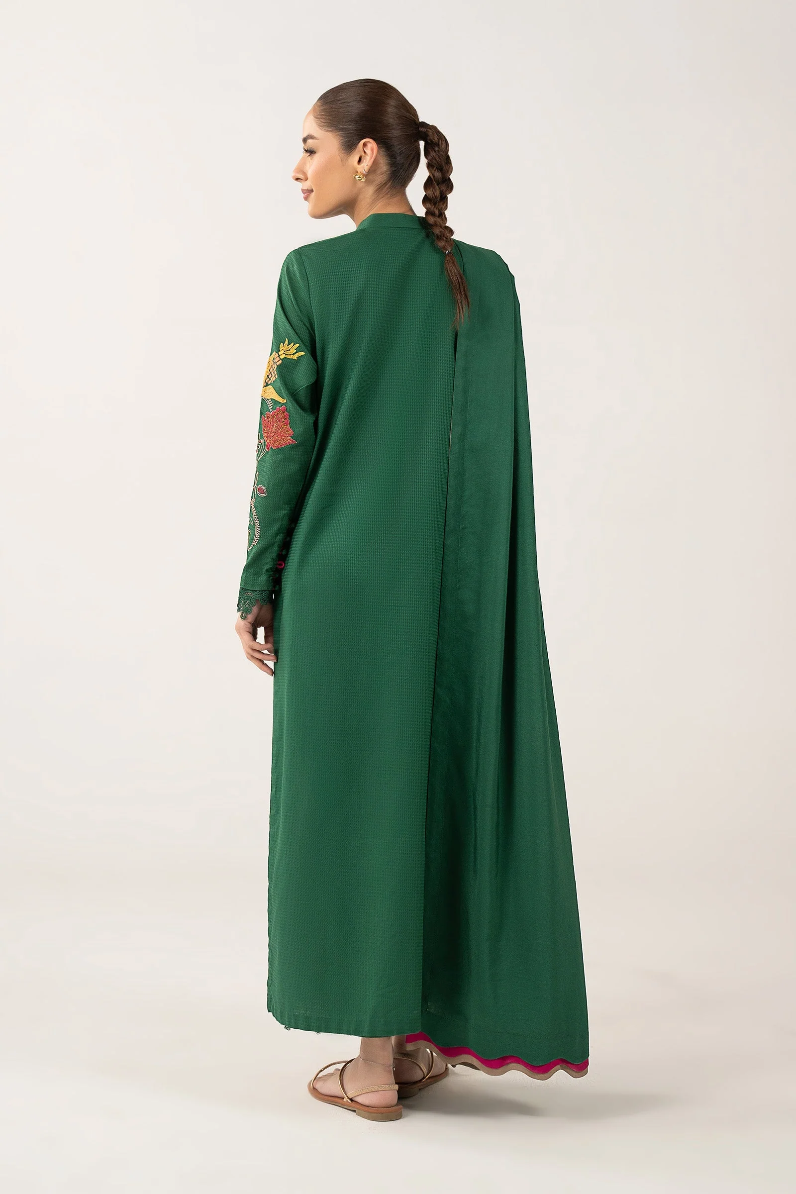 3 Pc Embroidered Dobby Suit - Image 7