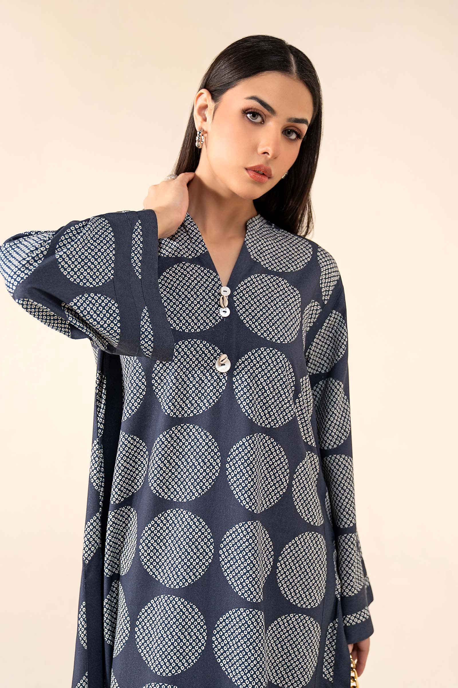 2 Pc Printed Twill Suit - Image 2