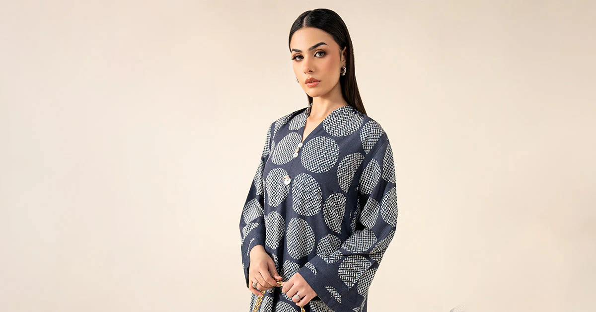 2 Pc Printed Twill Suit - Image 7