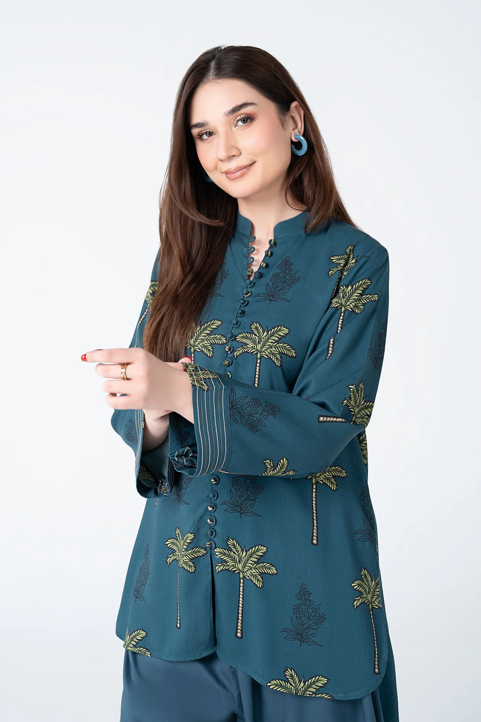 2 Pc Printed Twill Suit - Image 3