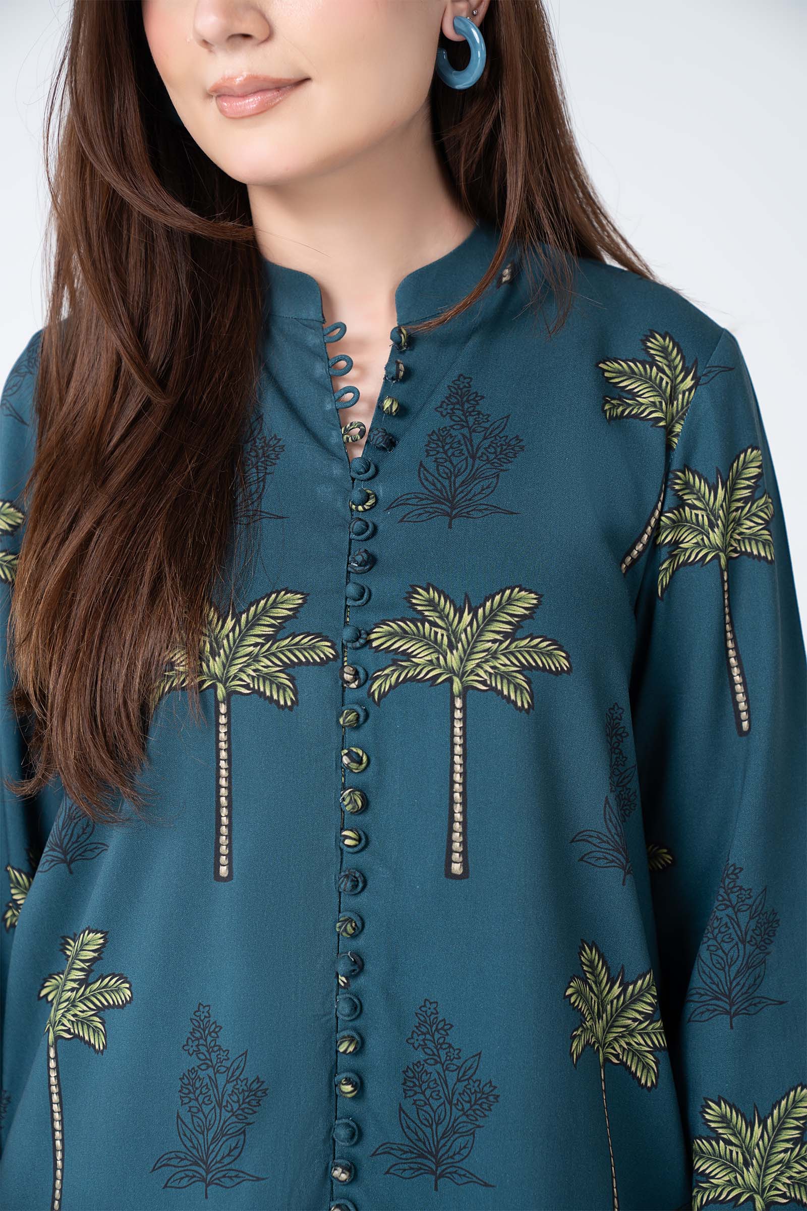 2 Pc Printed Twill Suit - Image 4