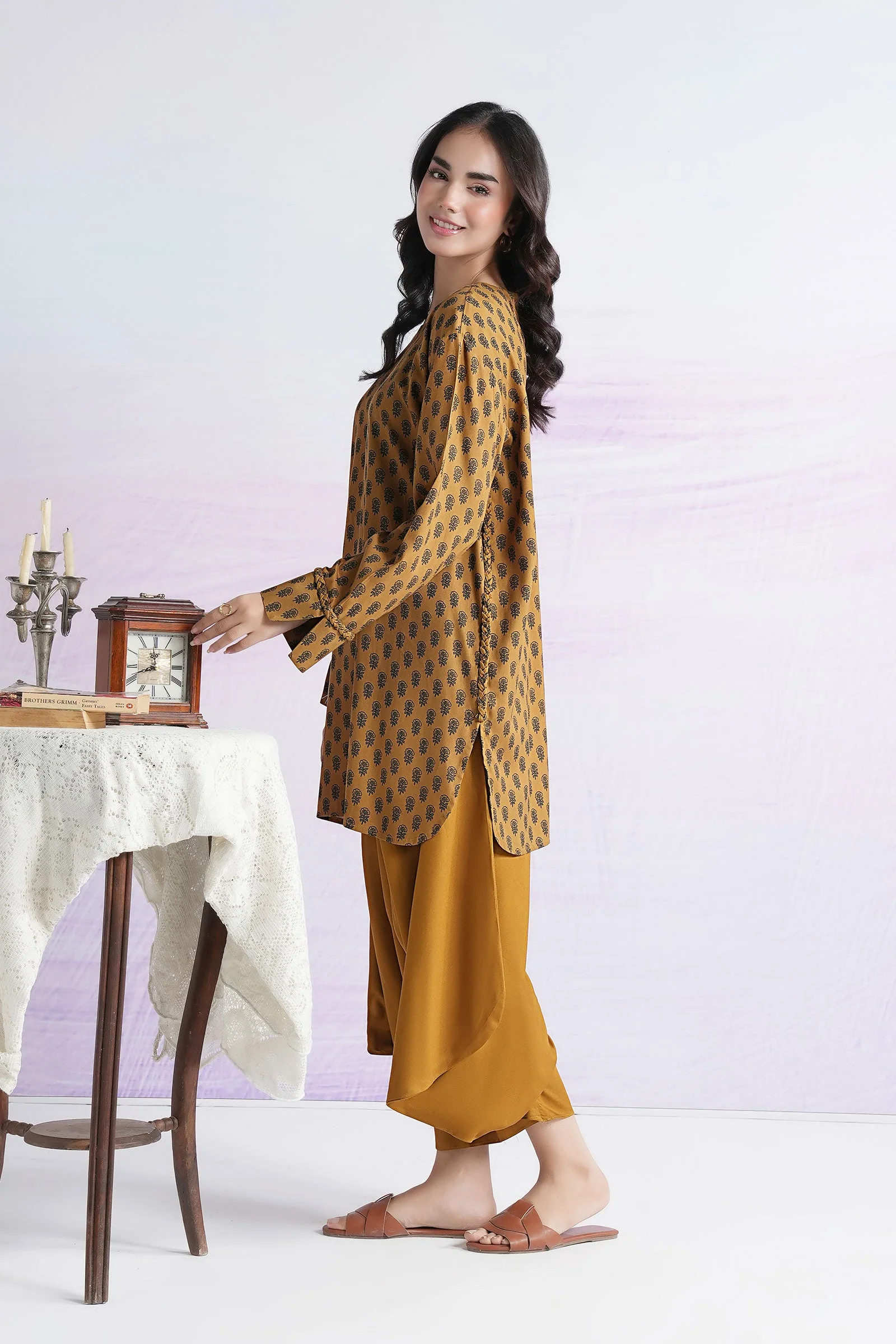 2 Pc Printed Twill Suit - Image 4