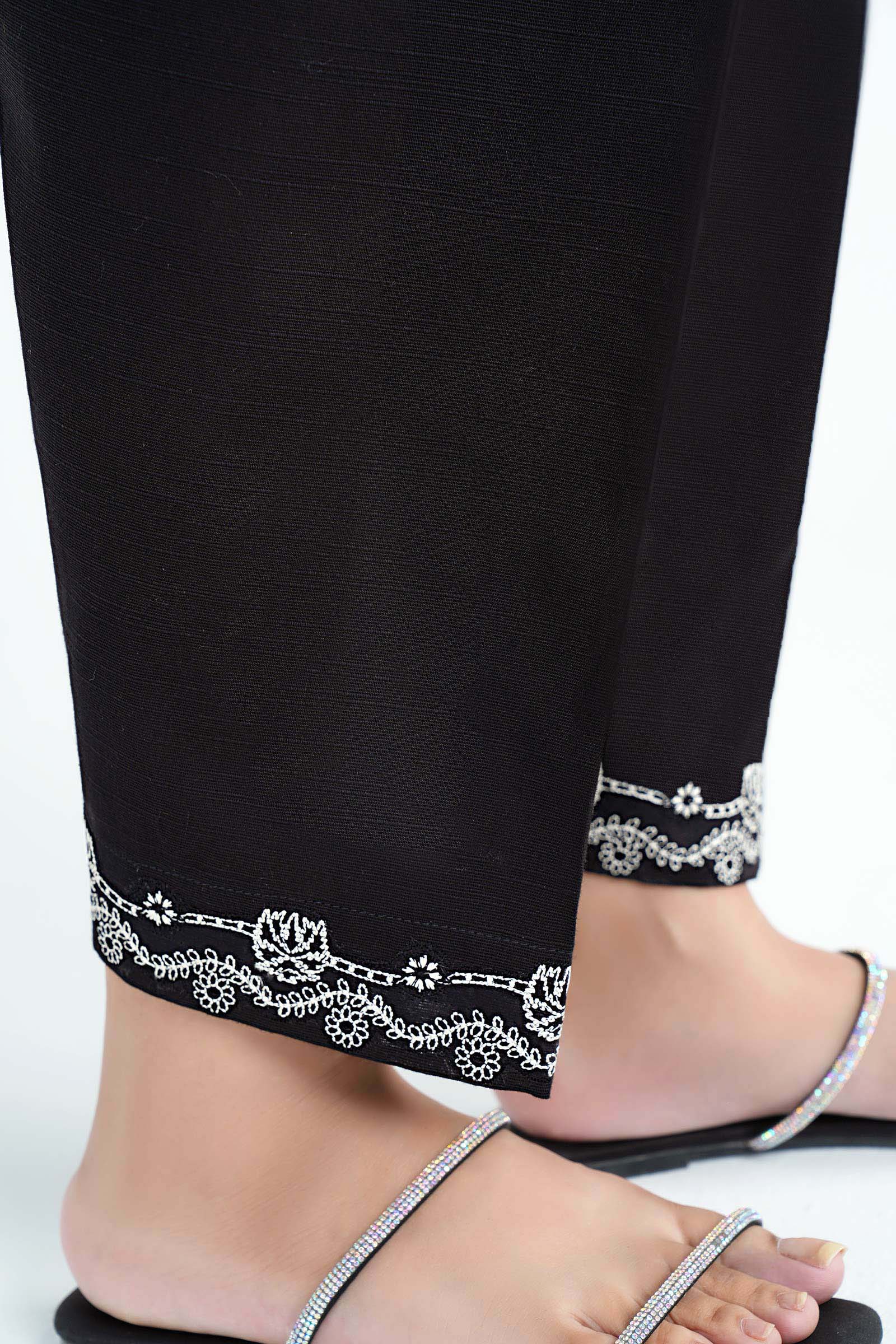 Embroidered Cambric Shalwar - Image 2