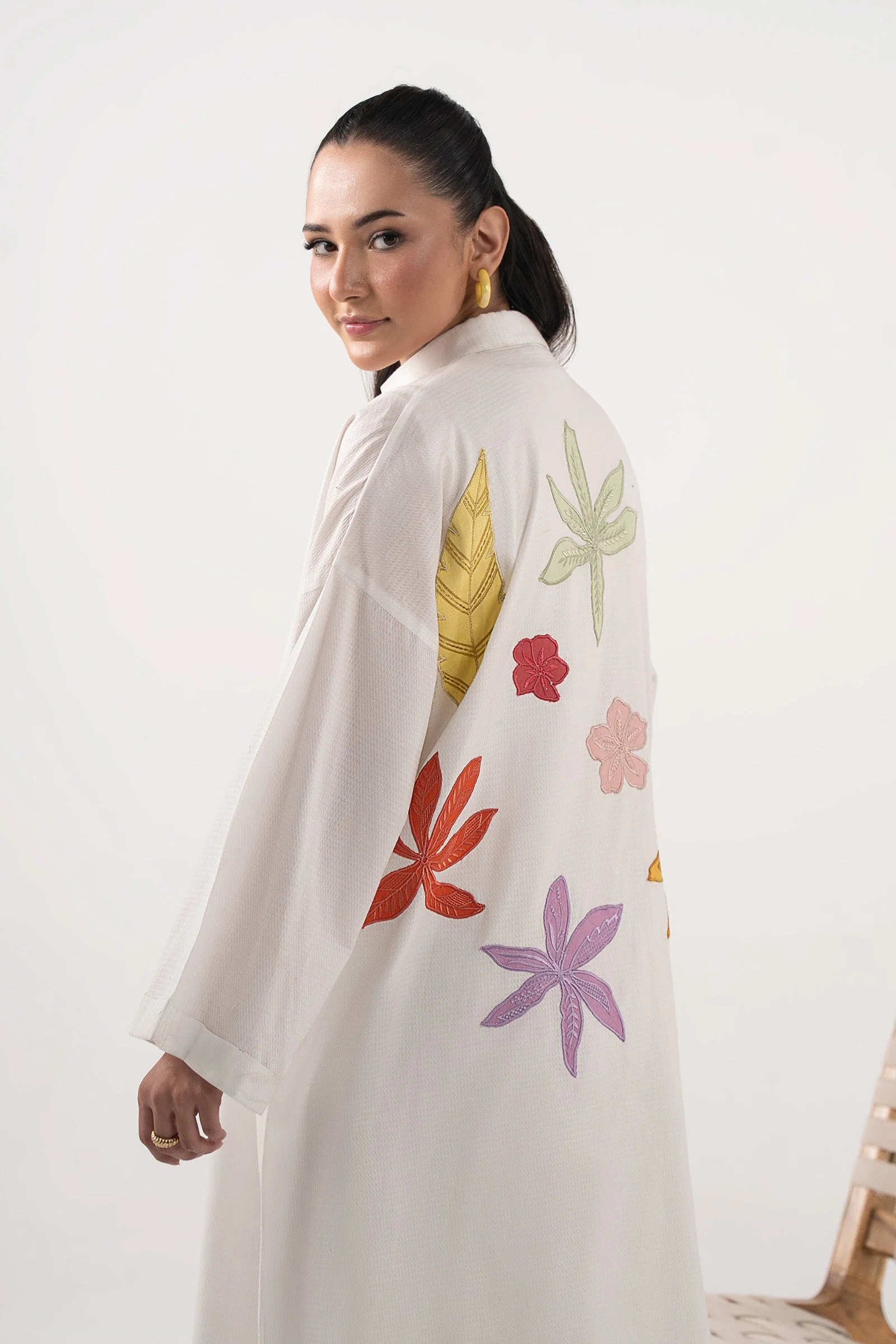 Embroidered Dobby Shirt - Image 6
