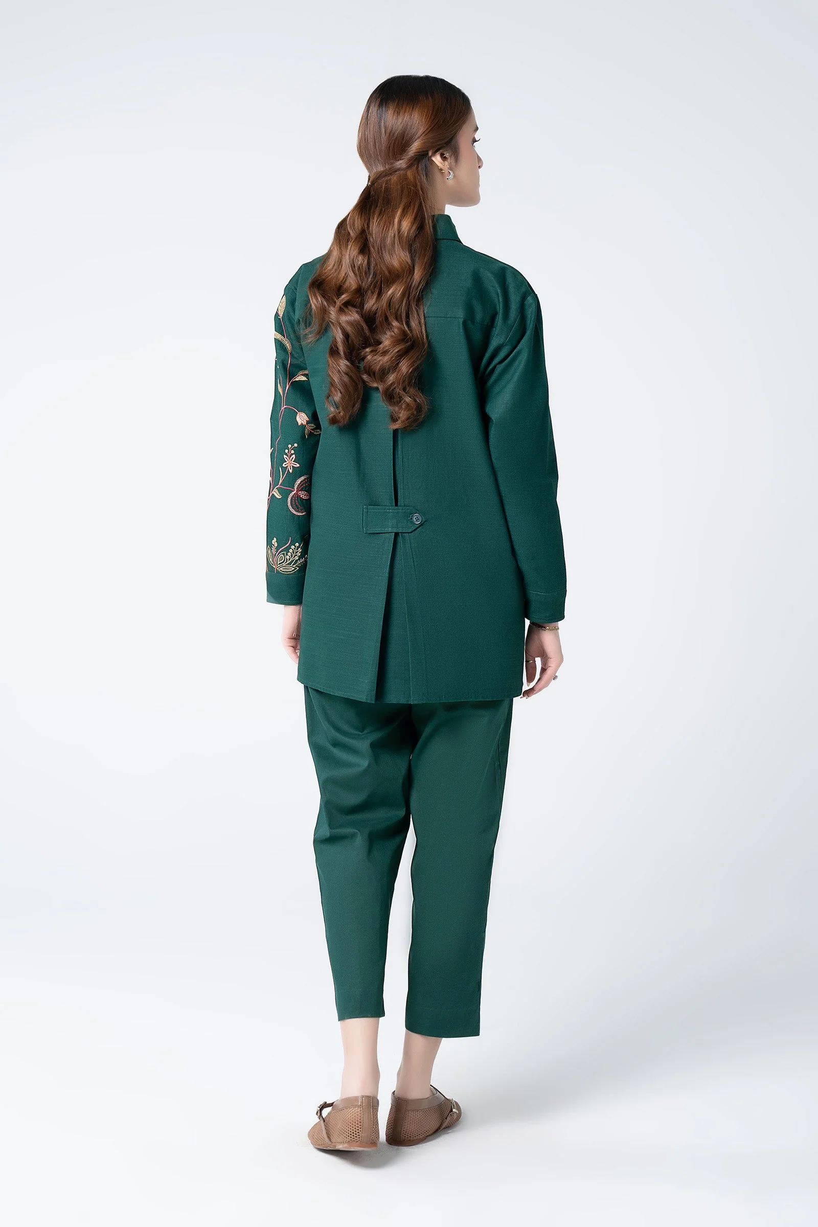 Embroidered Crosshatch Shirt - Image 6