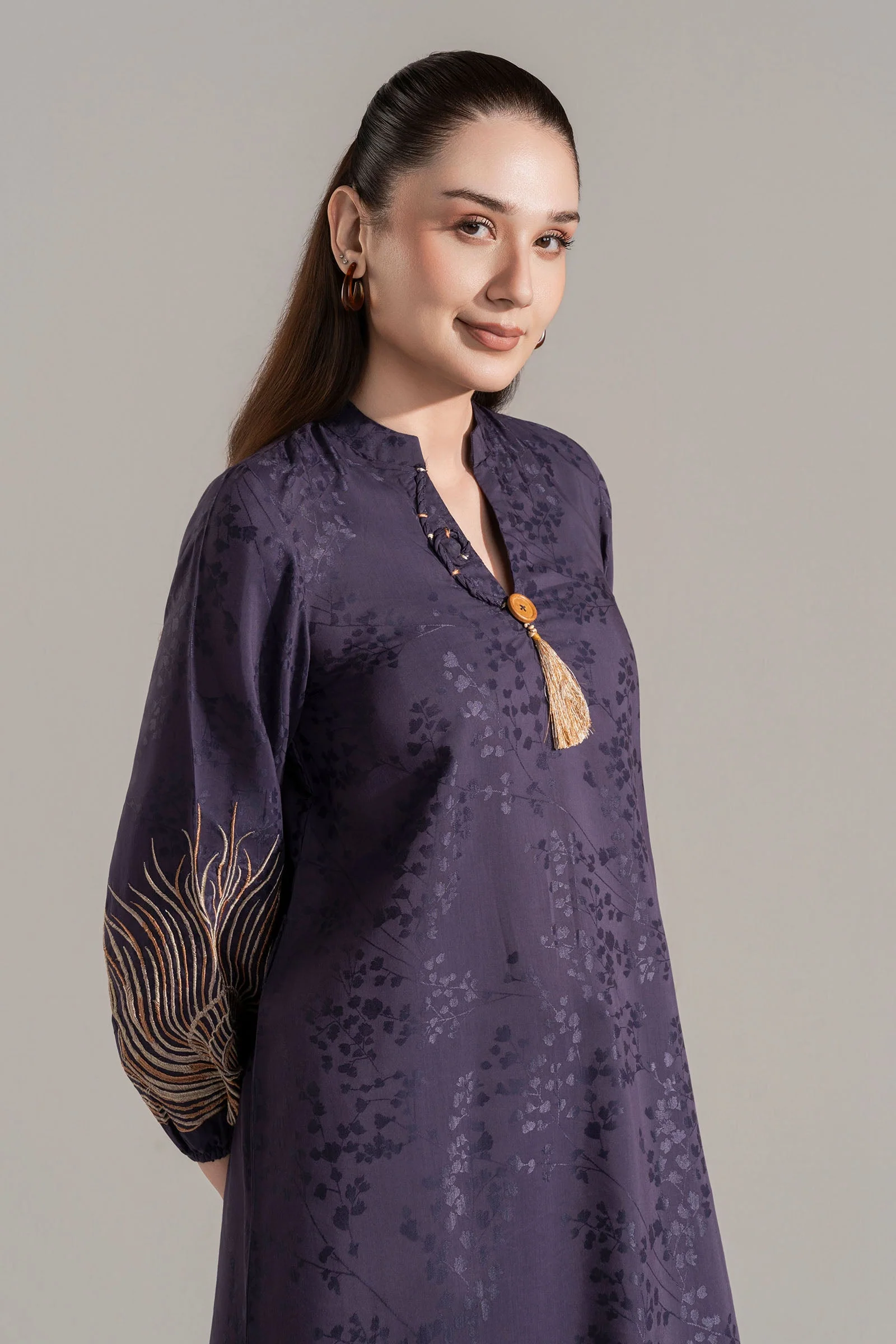 Embroidered Twill Shirt - Image 3