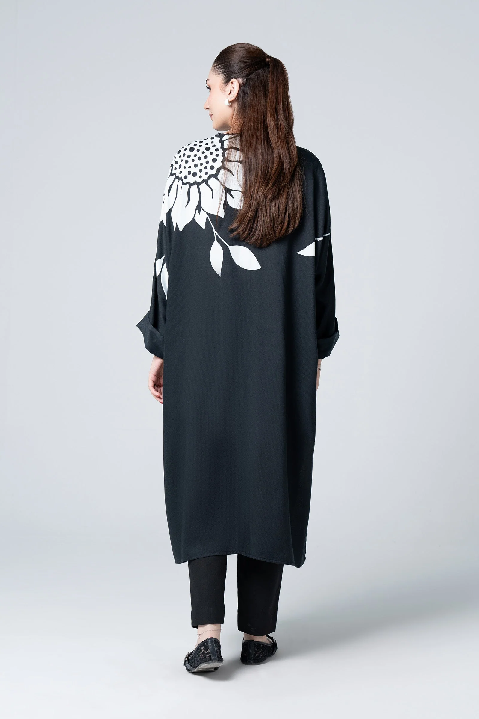Printed Twill Kaftan - Image 6