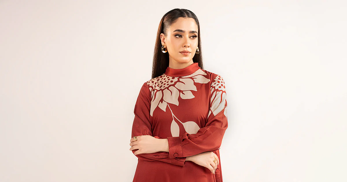 Printed Herringbone Tunic - Image 7