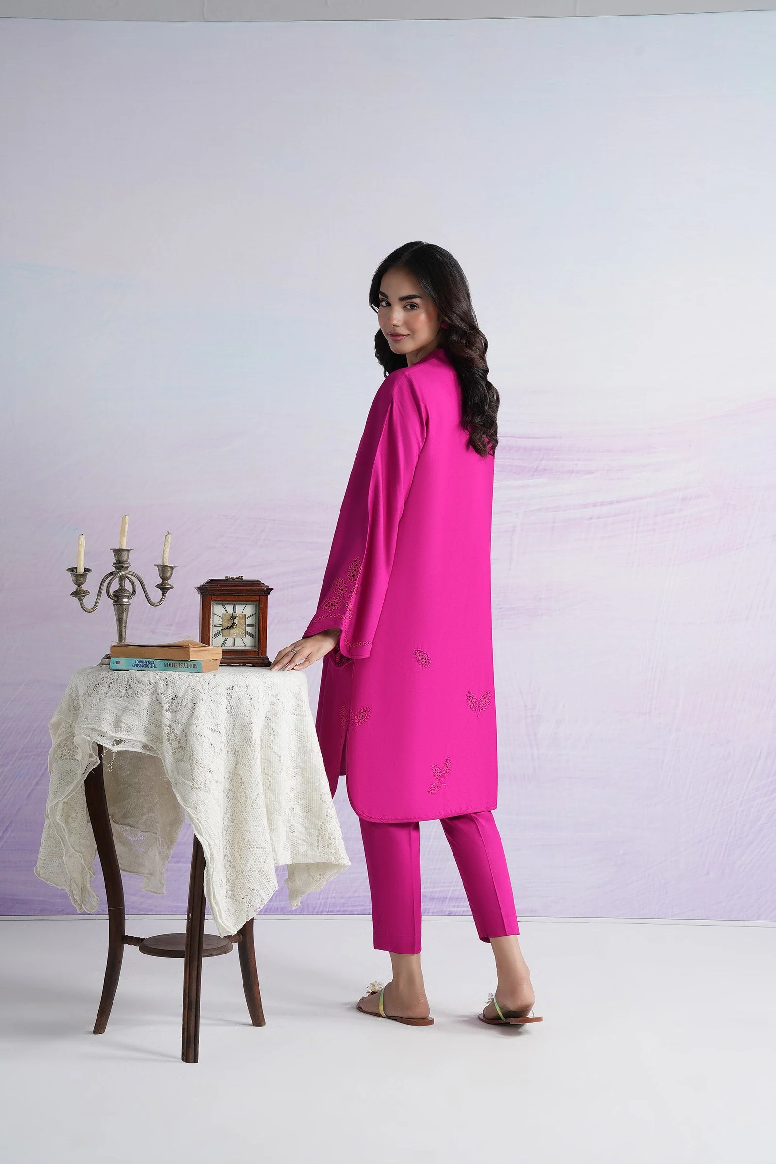 2 Pc Embroidered Twill Suit - Image 5