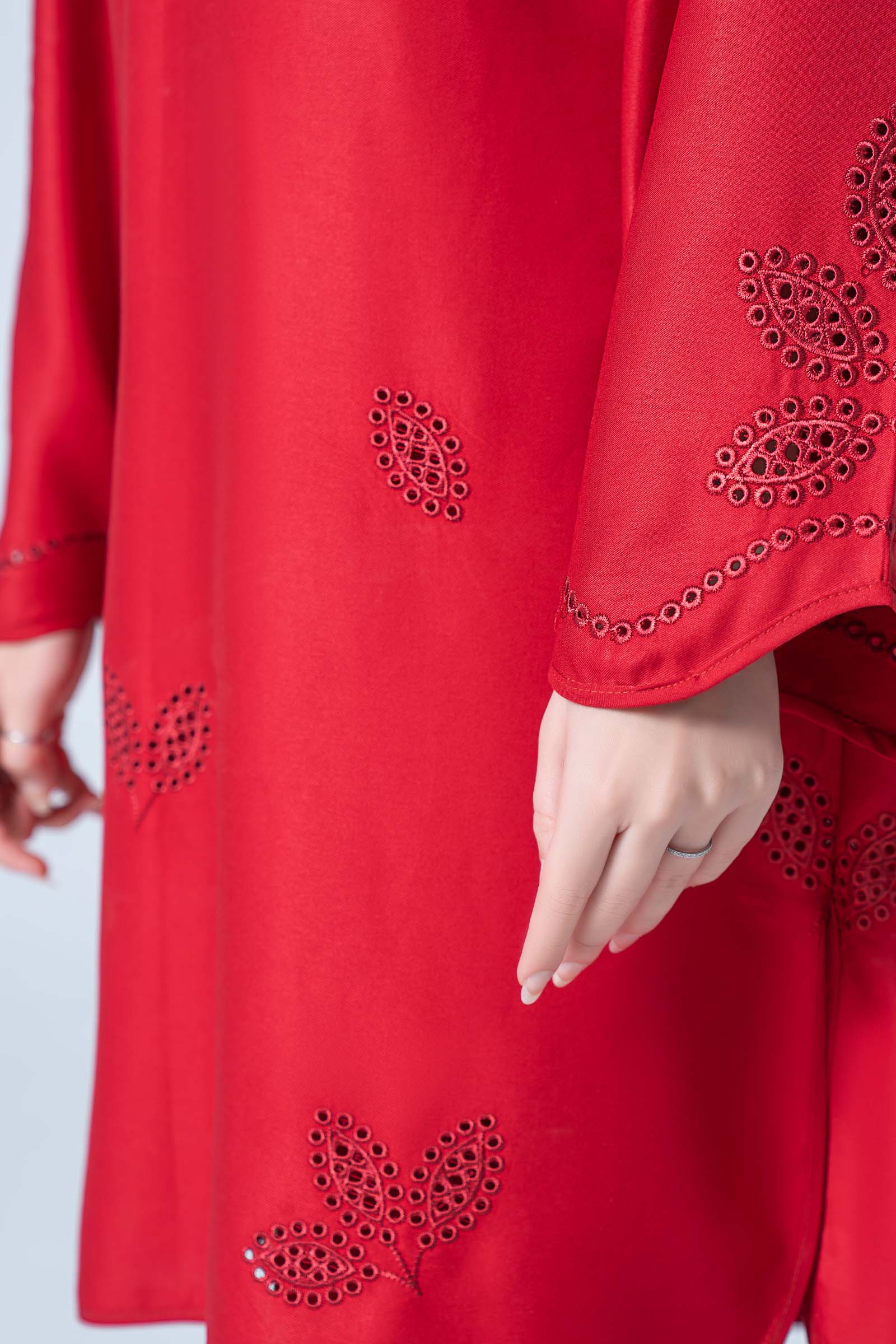 2 Pc Embroidered Twill Suit - Image 3