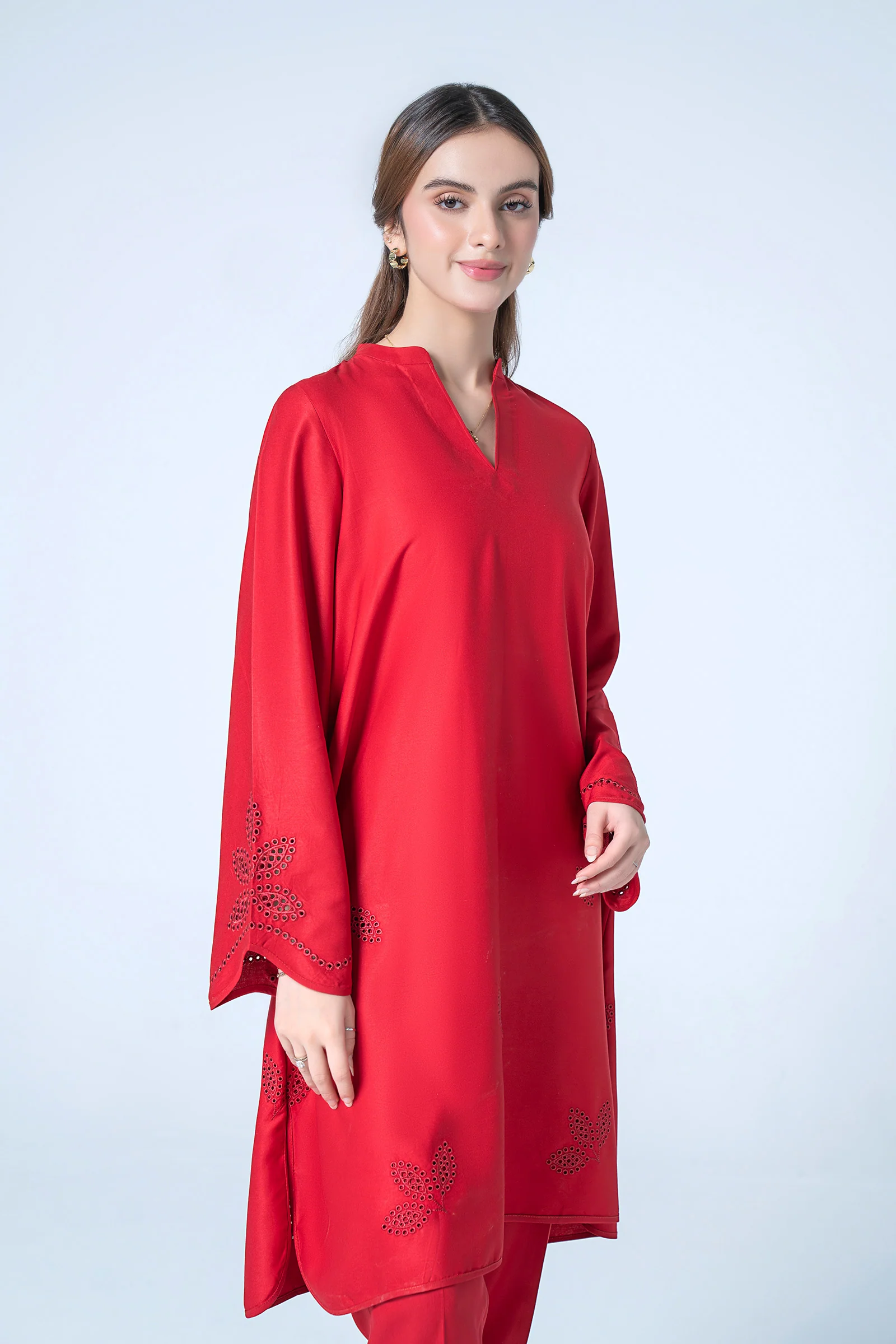2 Pc Embroidered Twill Suit - Image 5