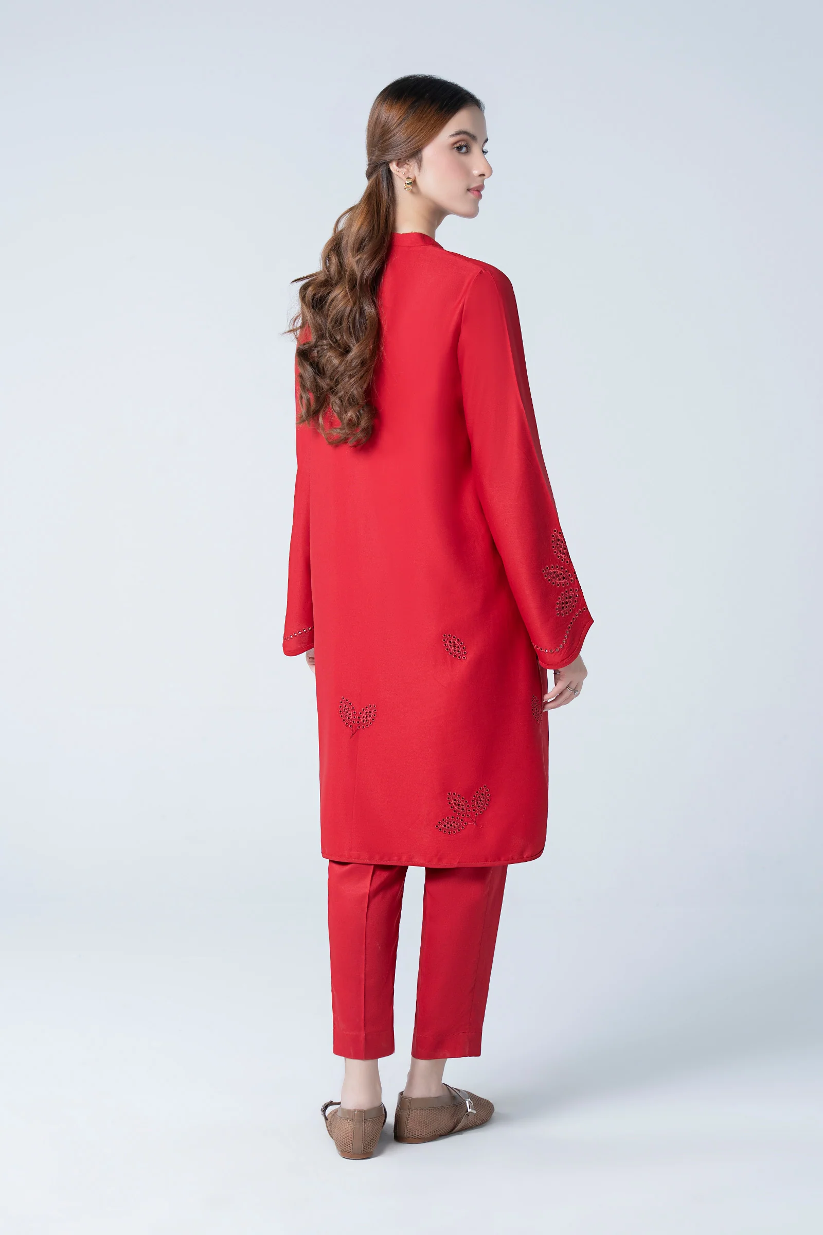 2 Pc Embroidered Twill Suit - Image 6