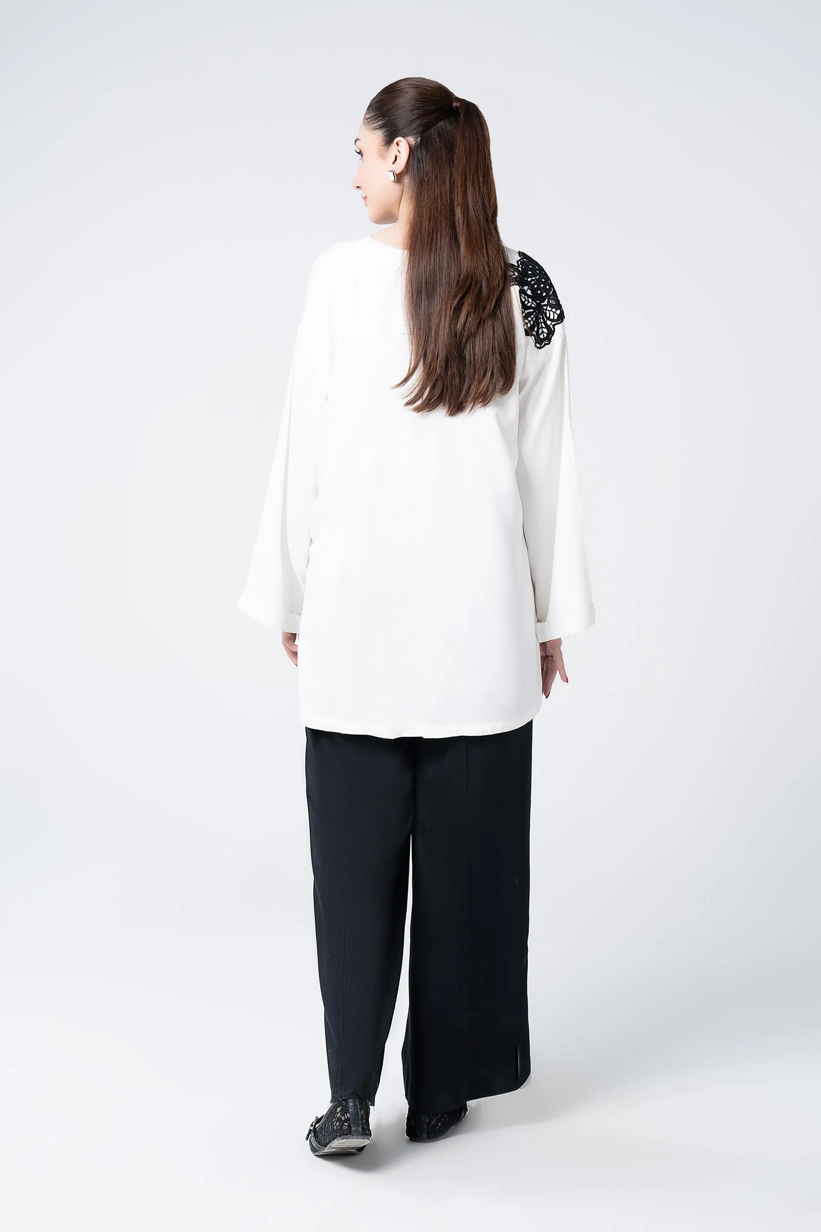 2 Pc Embroidered Herringbone Suit - Image 7