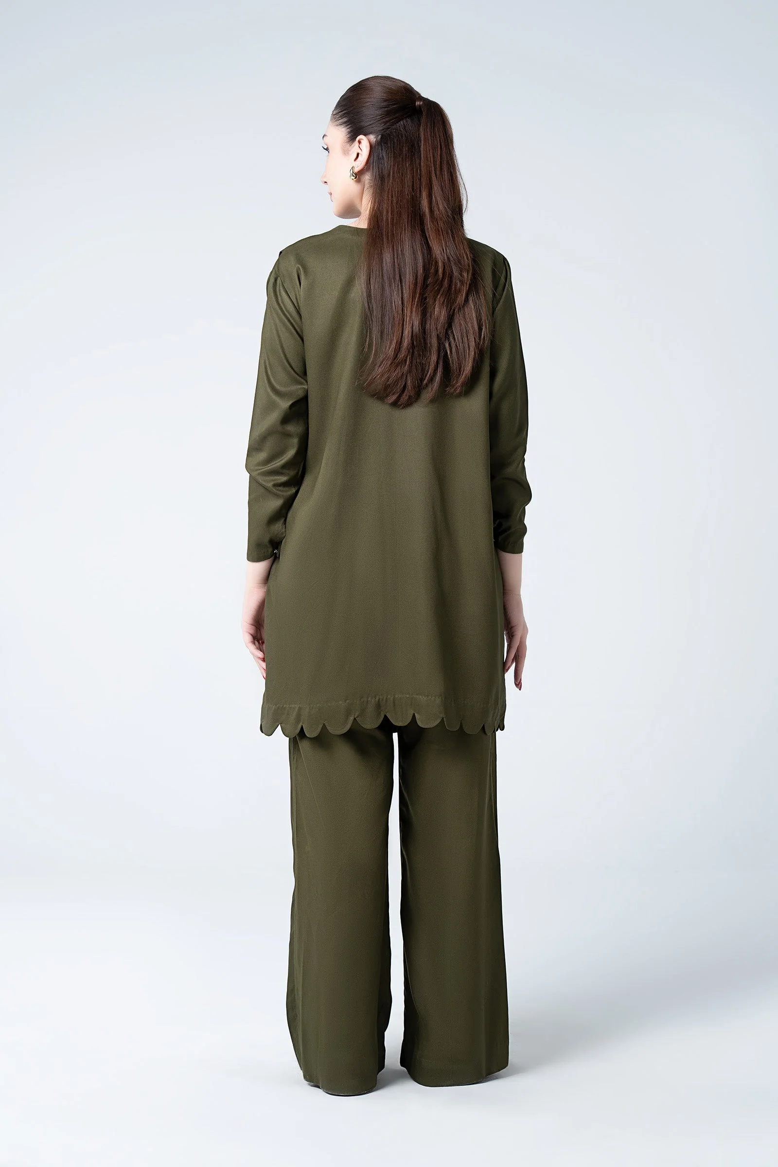 2 Pc Dyed Twill Suit - Image 5