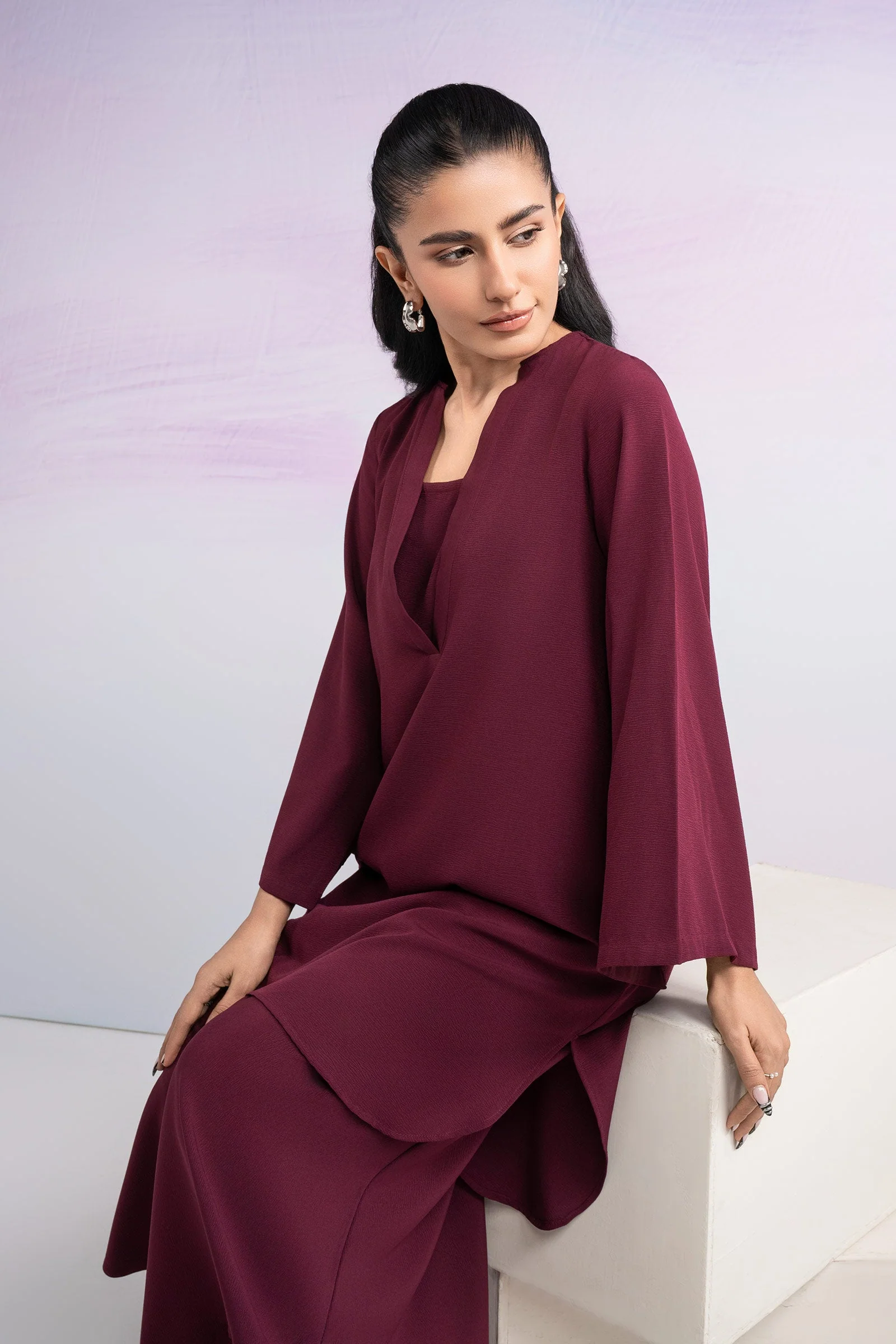 2 Pc Poly Wrinkle Suit - Image 2
