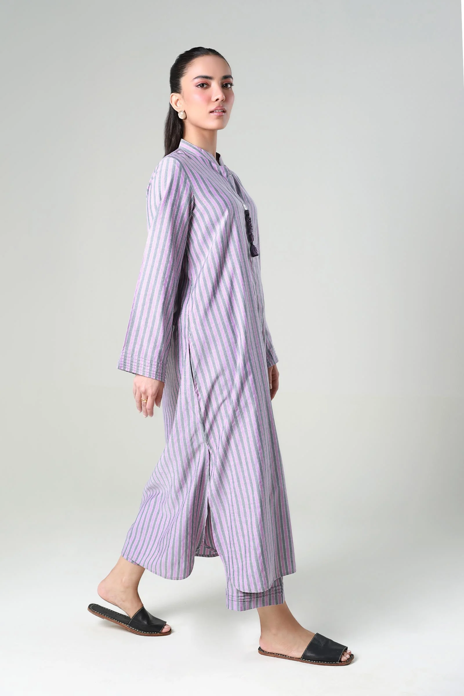 2 Pc Yarn Dyed Suit