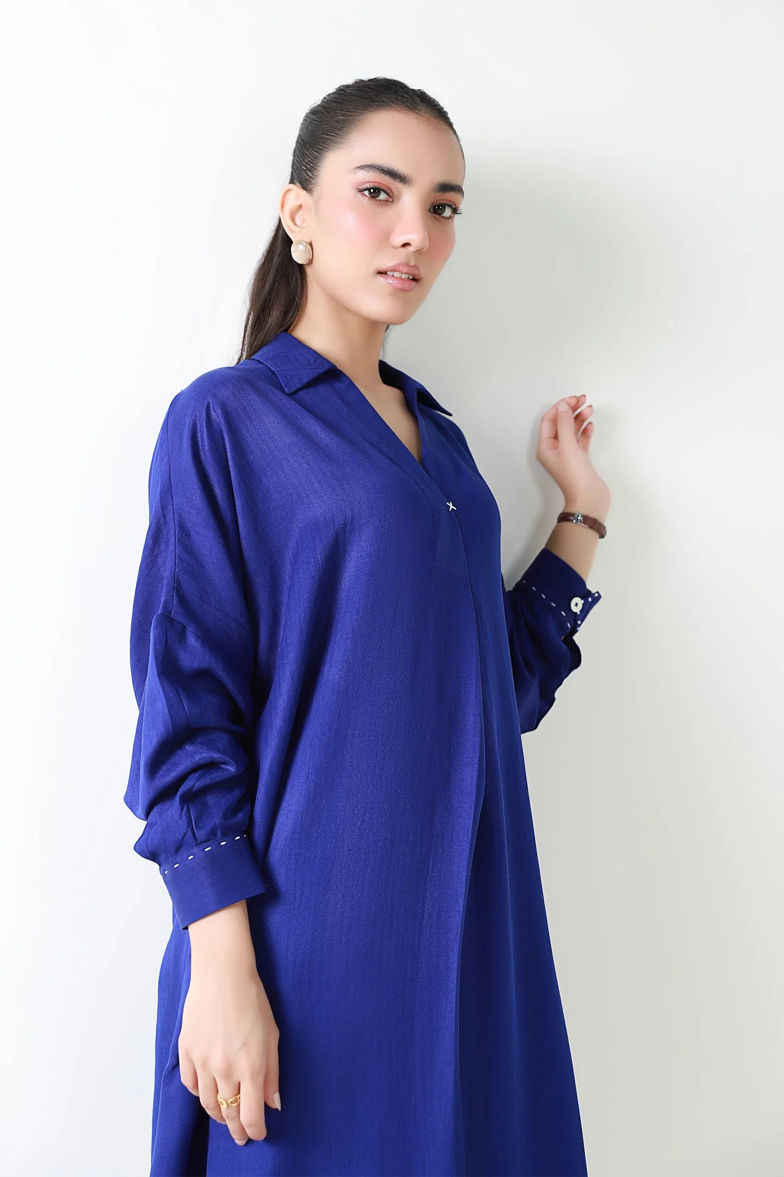 Dyed Herringbone Tunic - Image 4