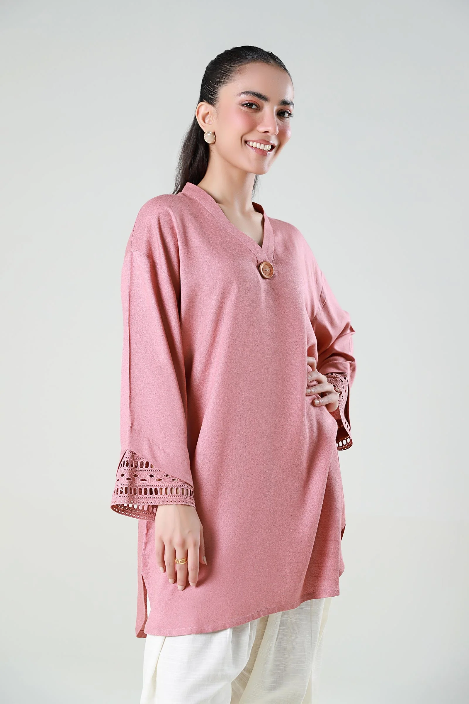 Dyed Rib Karandi Shirt