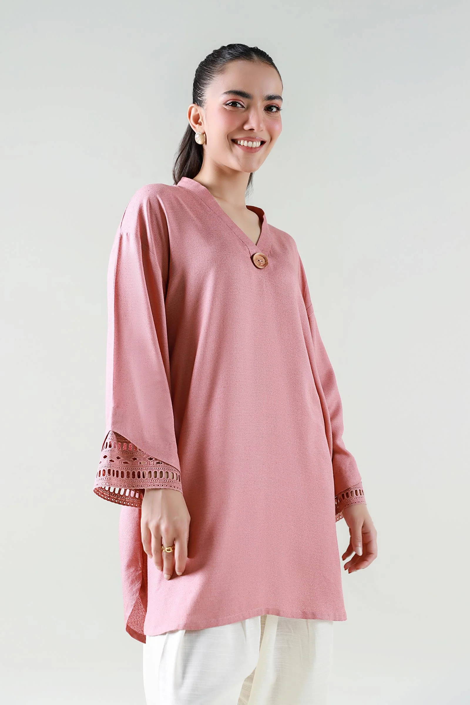 Dyed Rib Karandi Shirt - Image 3