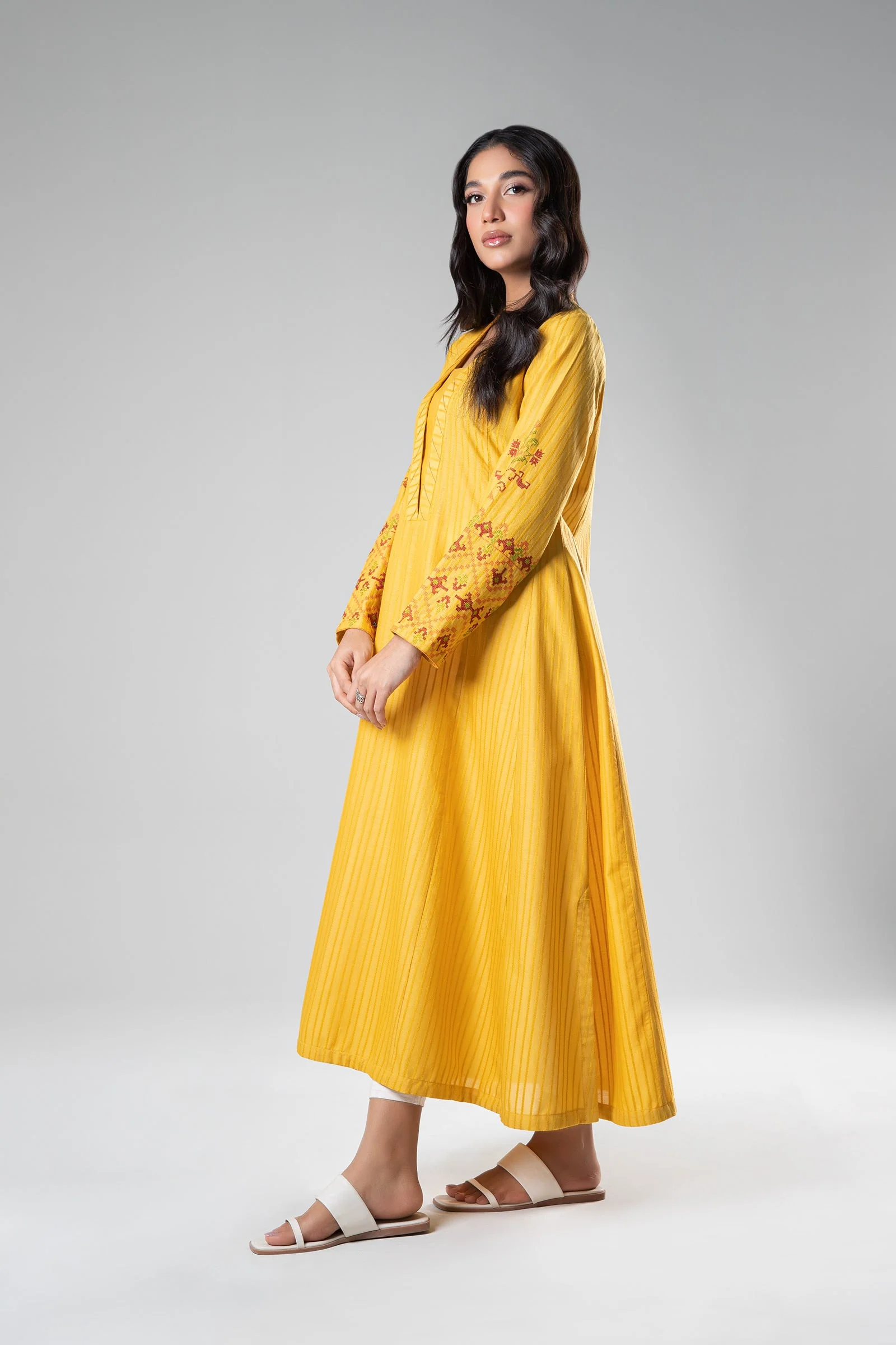 Embroidered Textured Shirt - Image 6