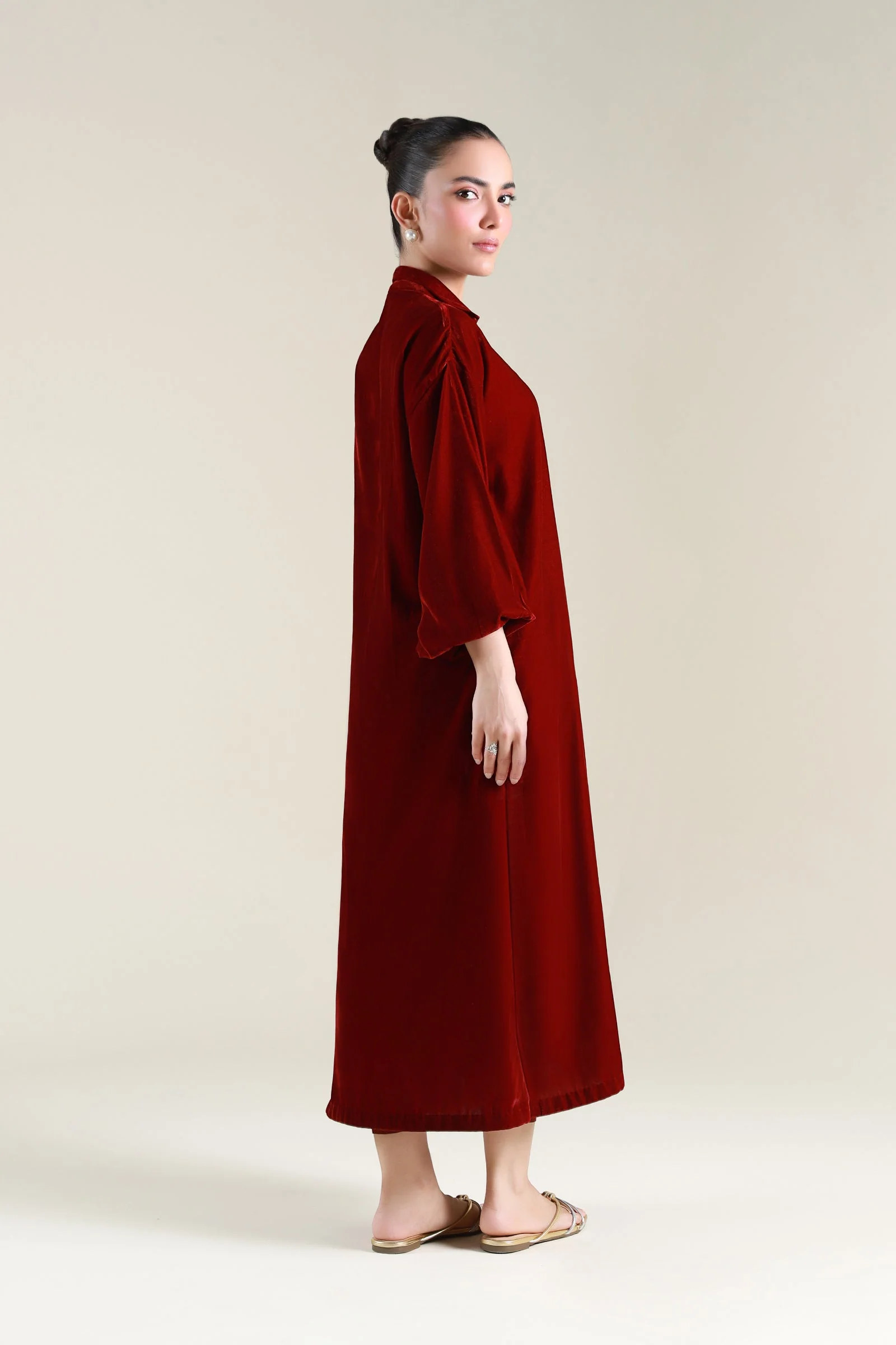 Dyed Velvet Shirt - Image 7