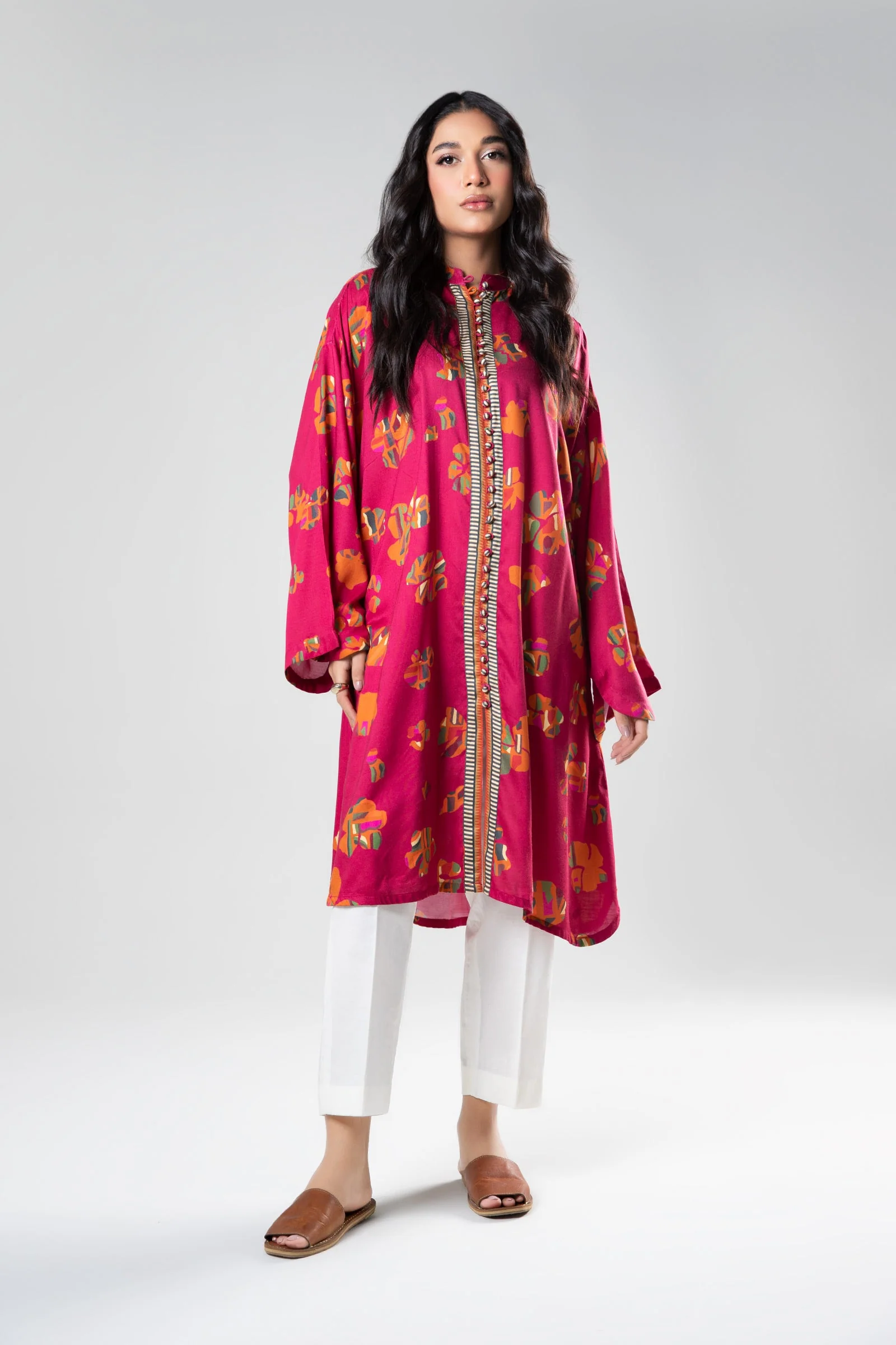 Printed Viscose Shirt - Image 2