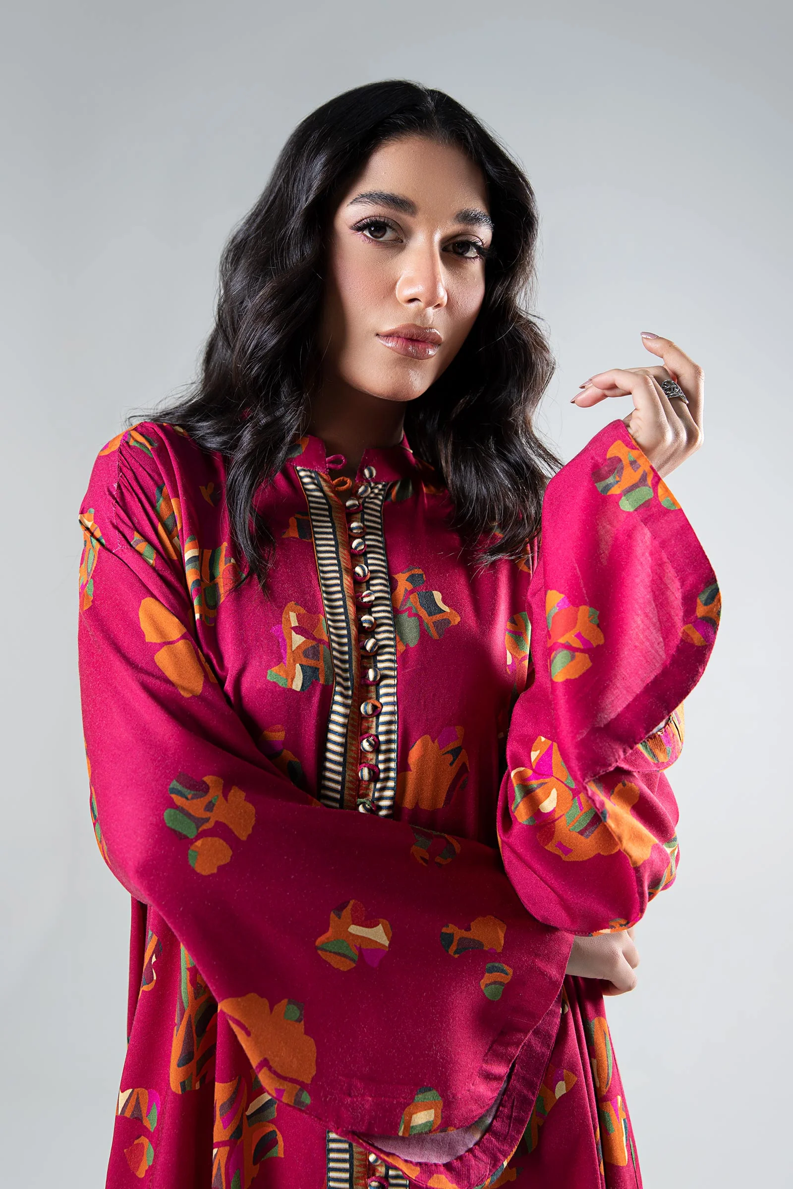 Printed Viscose Shirt - Image 3