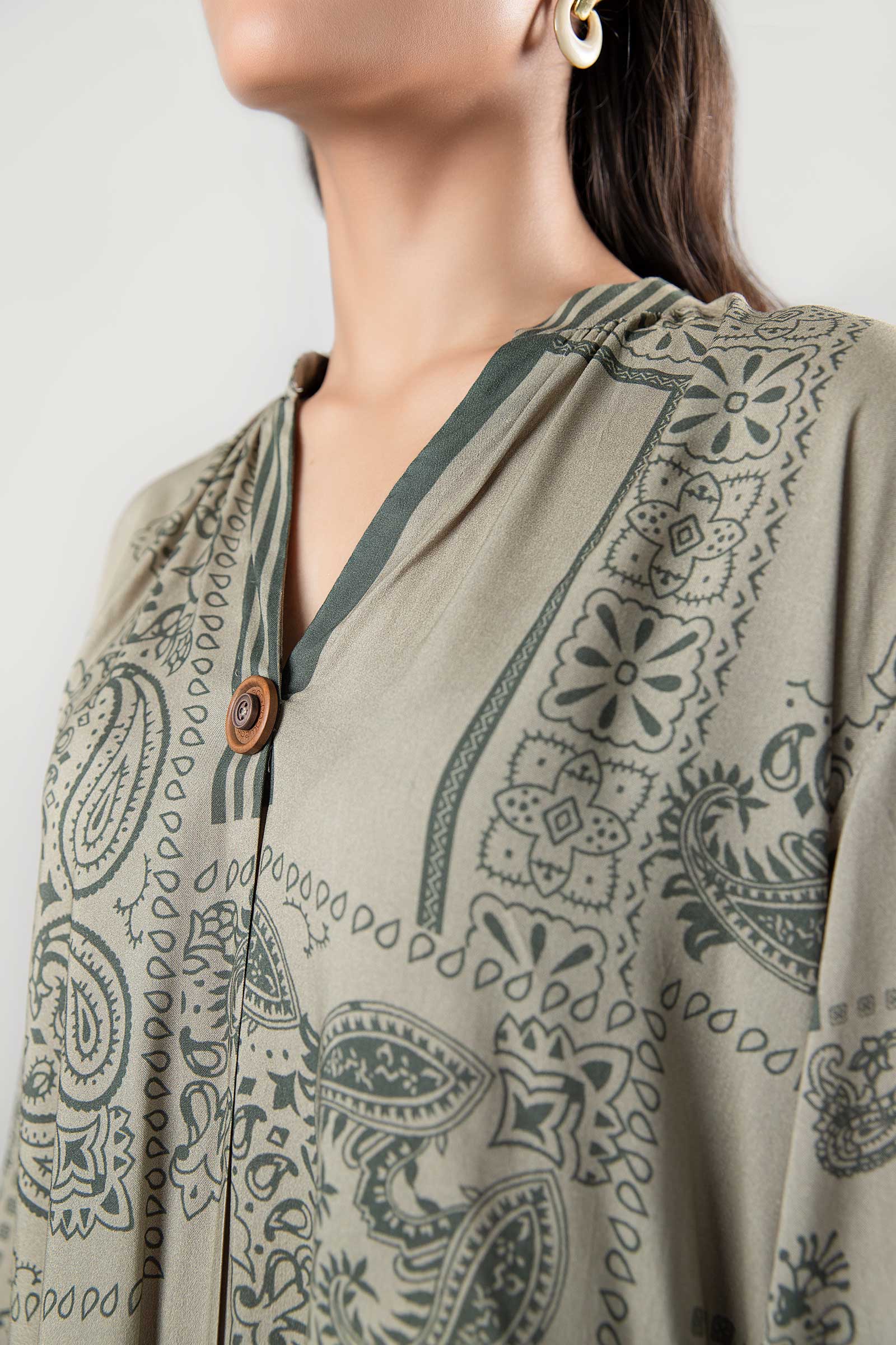 2 Pc Printed Twill Suit - Image 3